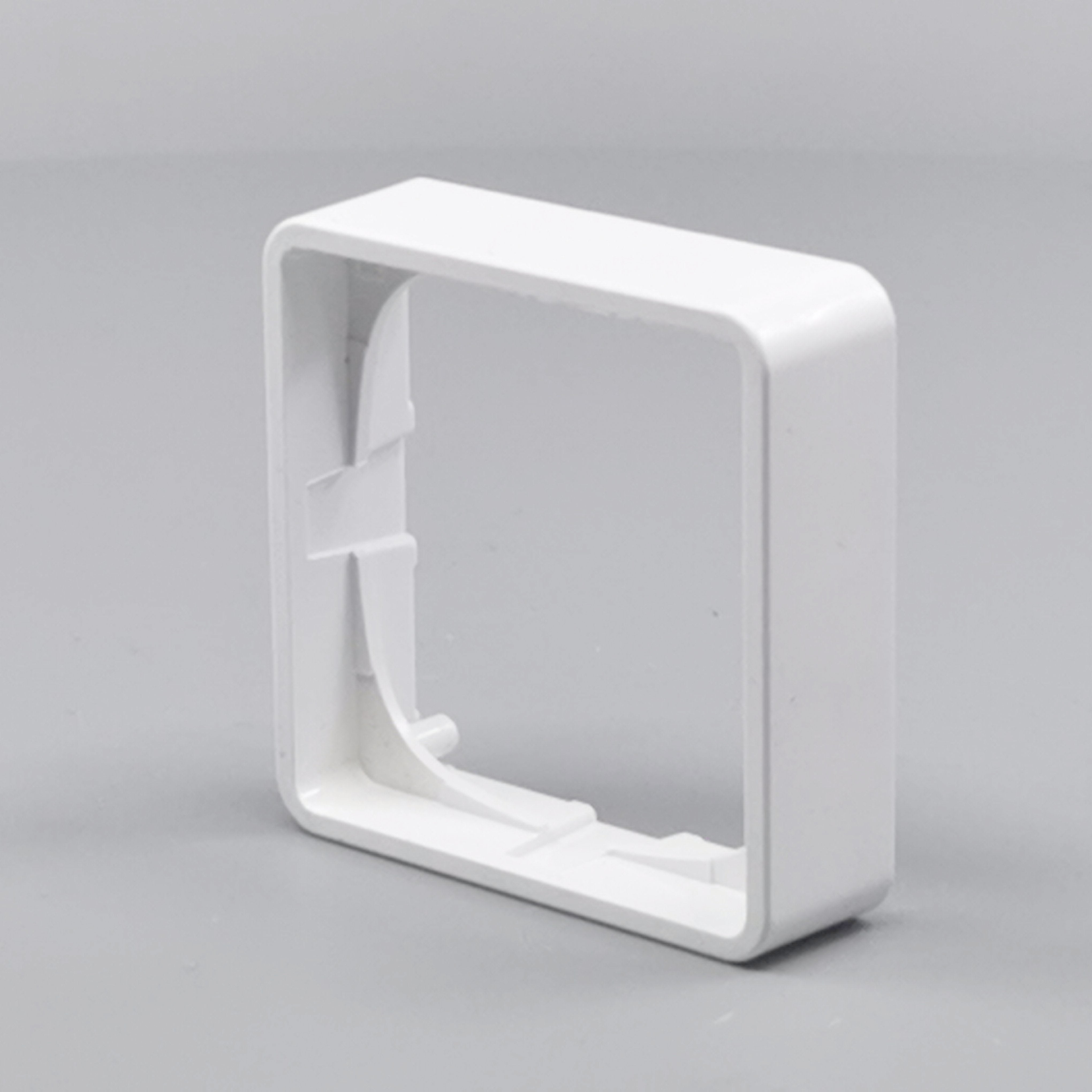 LK Fuga ramme Baseline 50 1m 14mm høj - hvid