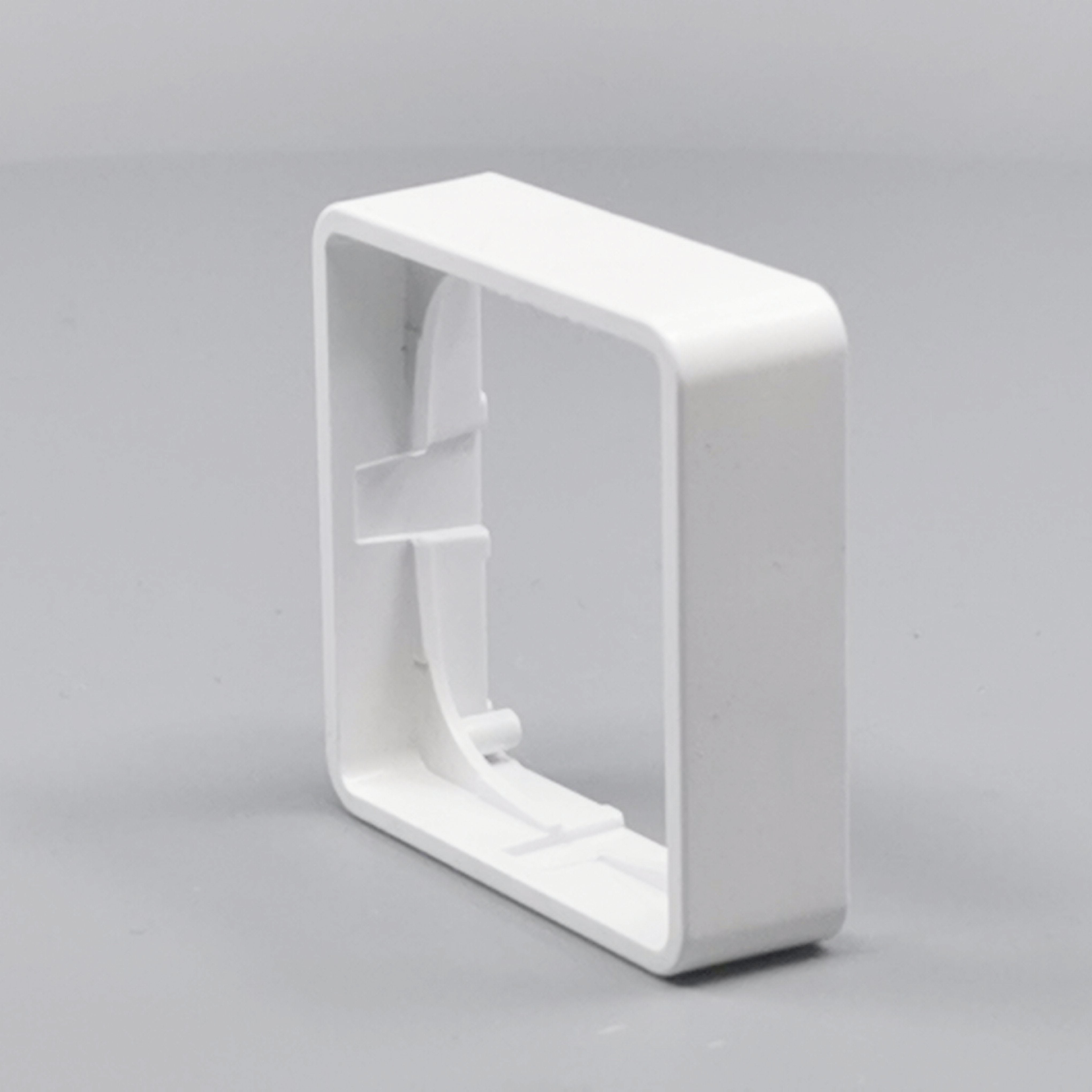 LK Fuga ramme Baseline 50 1m 14mm høj - hvid