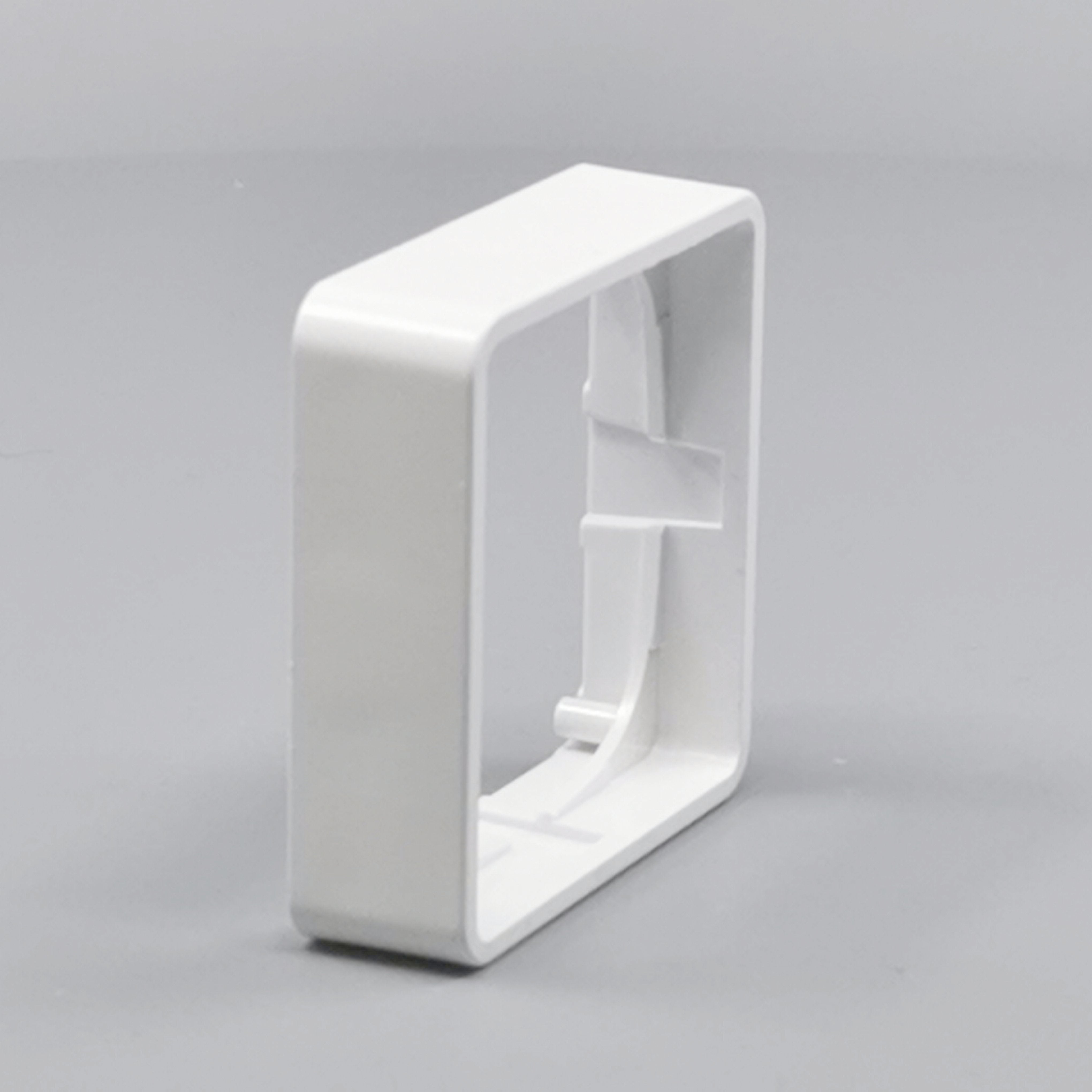 LK Fuga ramme Baseline 50 1m 14mm høj - hvid