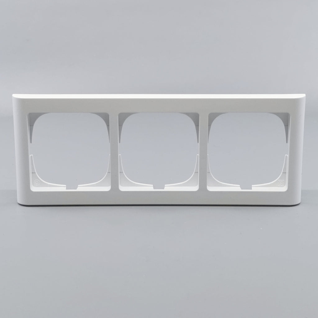 LK Fuga ramme Softline 63 3m vandret - hvid