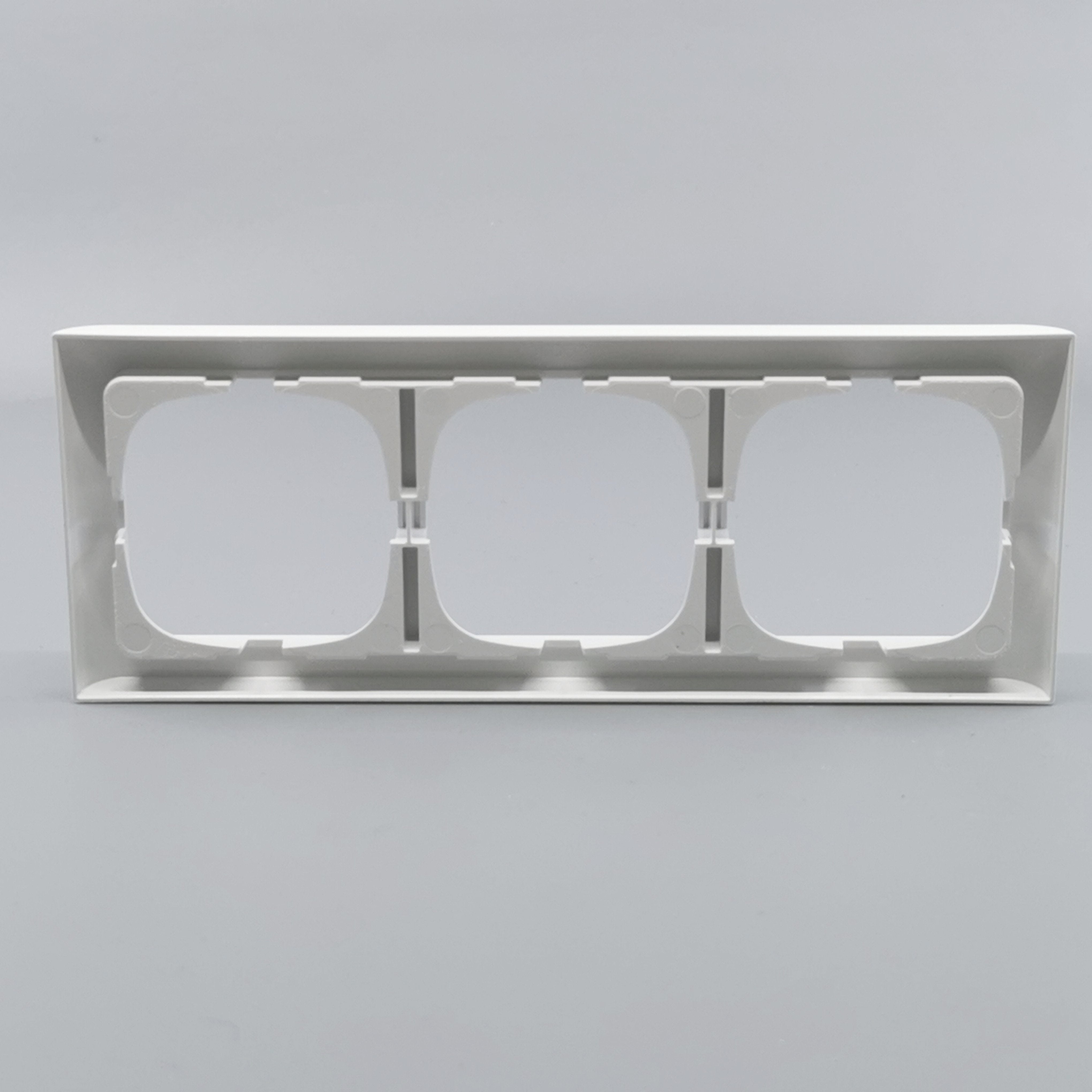 LK Fuga ramme Softline 63 3m vandret - hvid