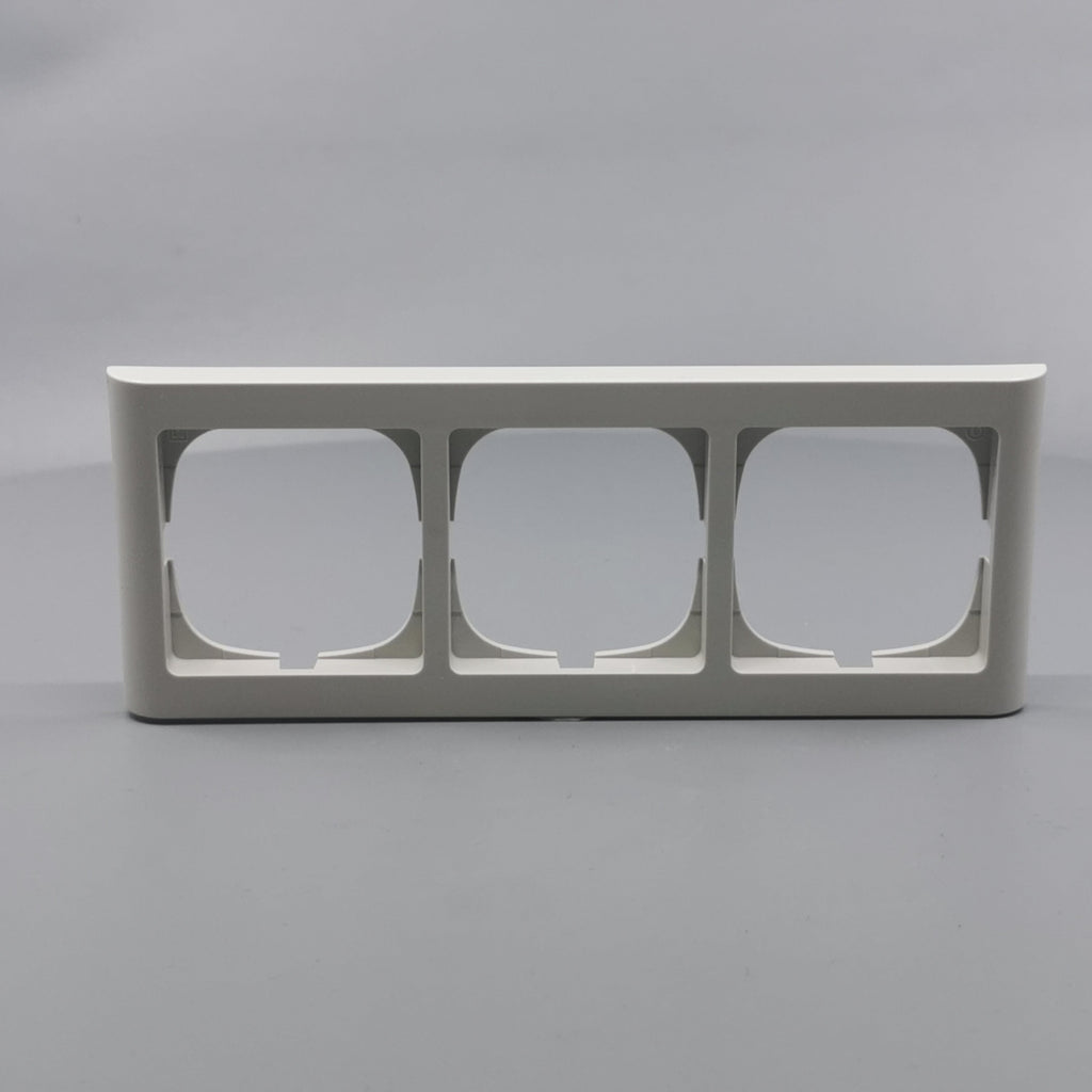 LK Fuga ramme Softline 63 3m vandret - lysegrå