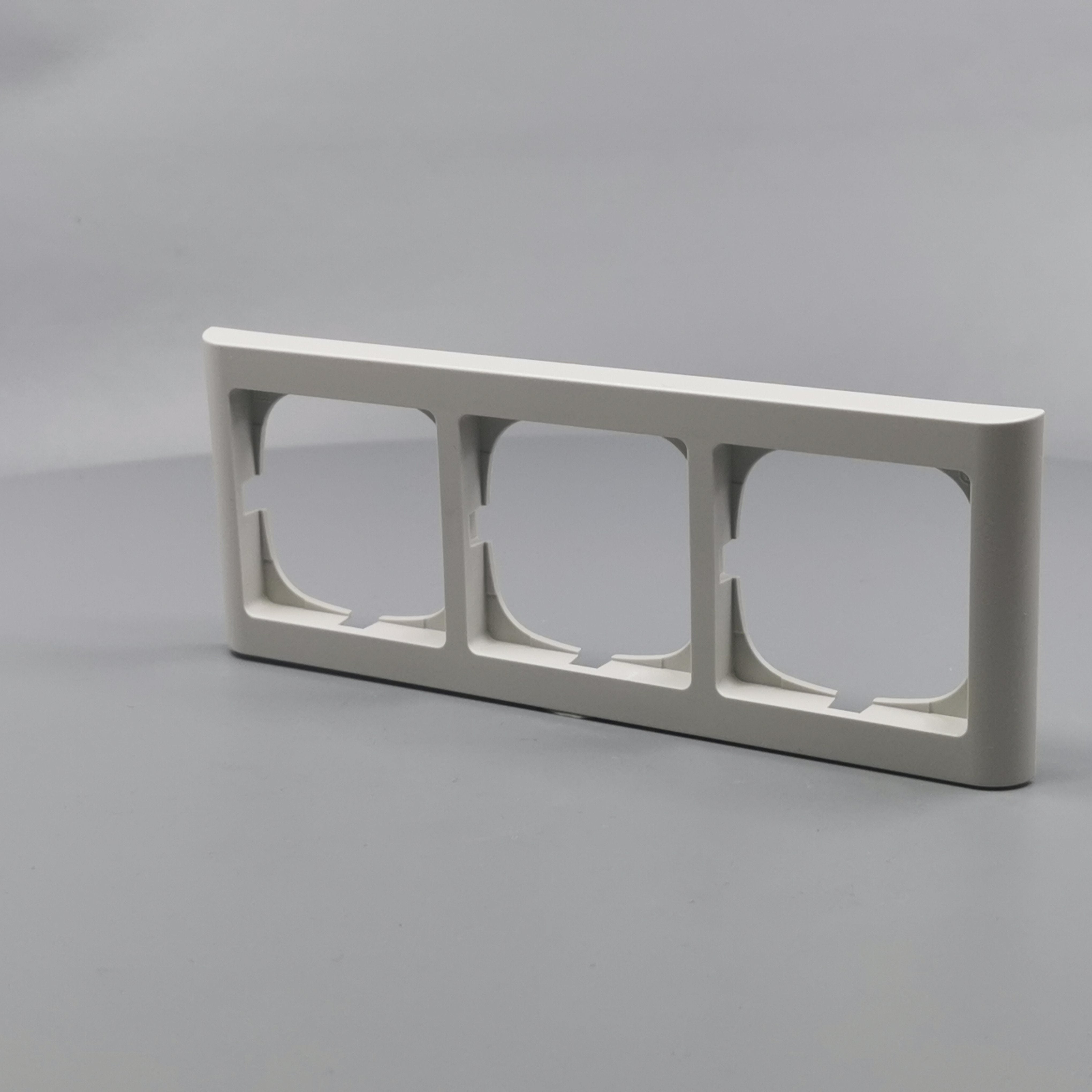 LK Fuga ramme Softline 63 3m vandret - lysegrå