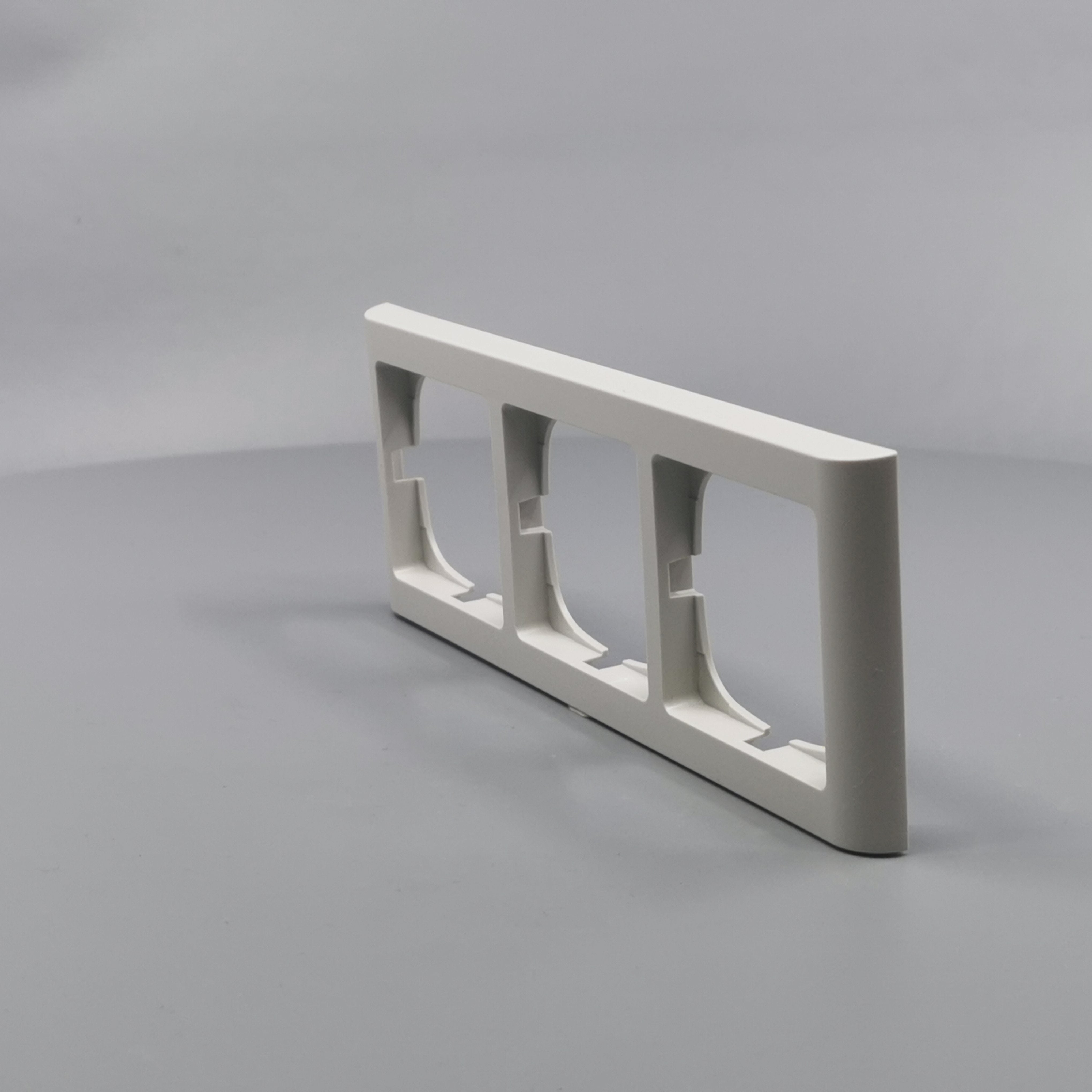 LK Fuga ramme Softline 63 3m vandret - lysegrå