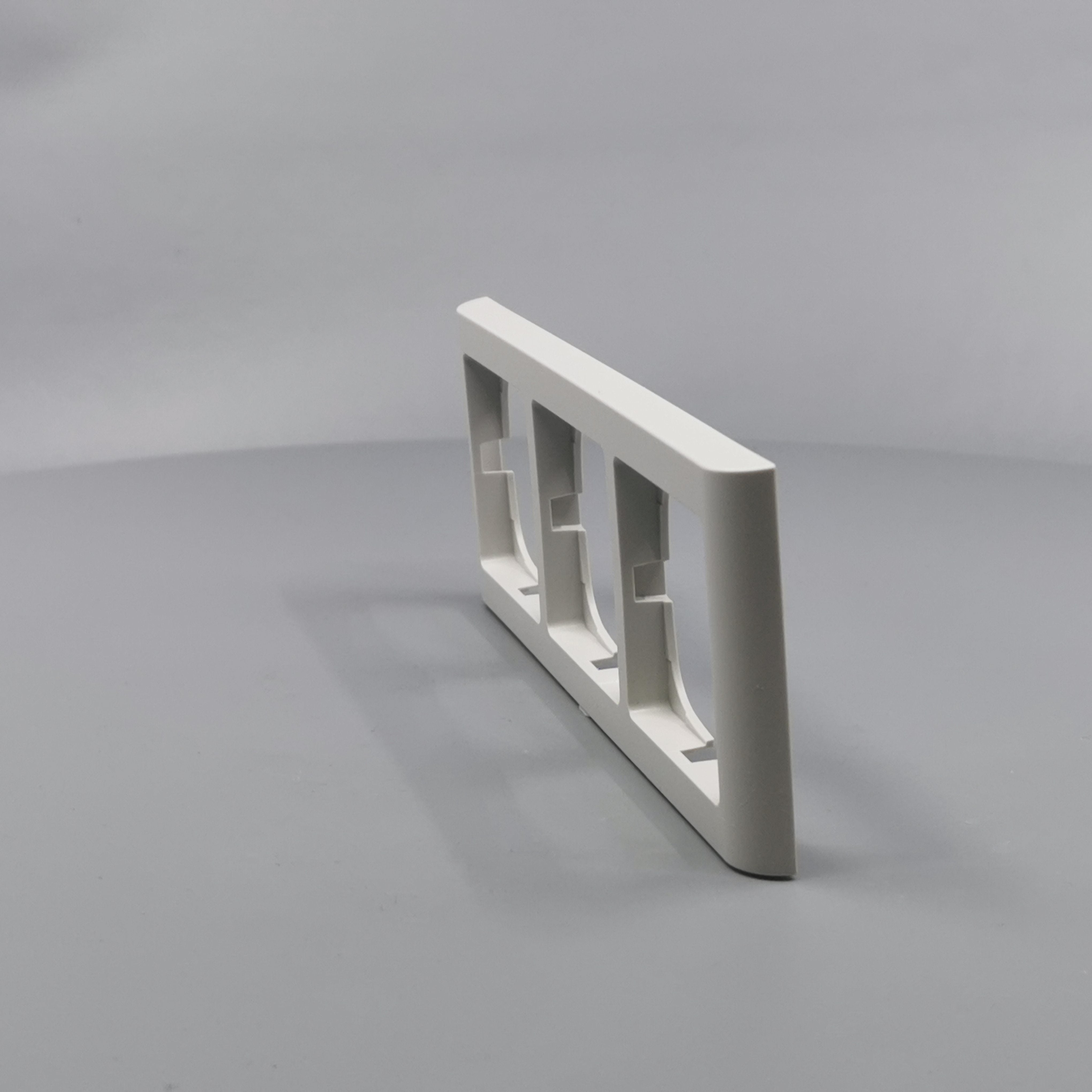 LK Fuga ramme Softline 63 3m vandret - lysegrå