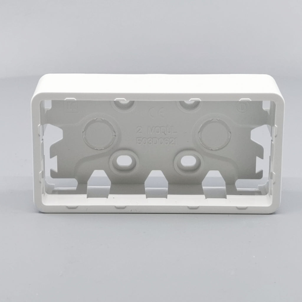 Fuga Underlag 2 modul vandret hvid