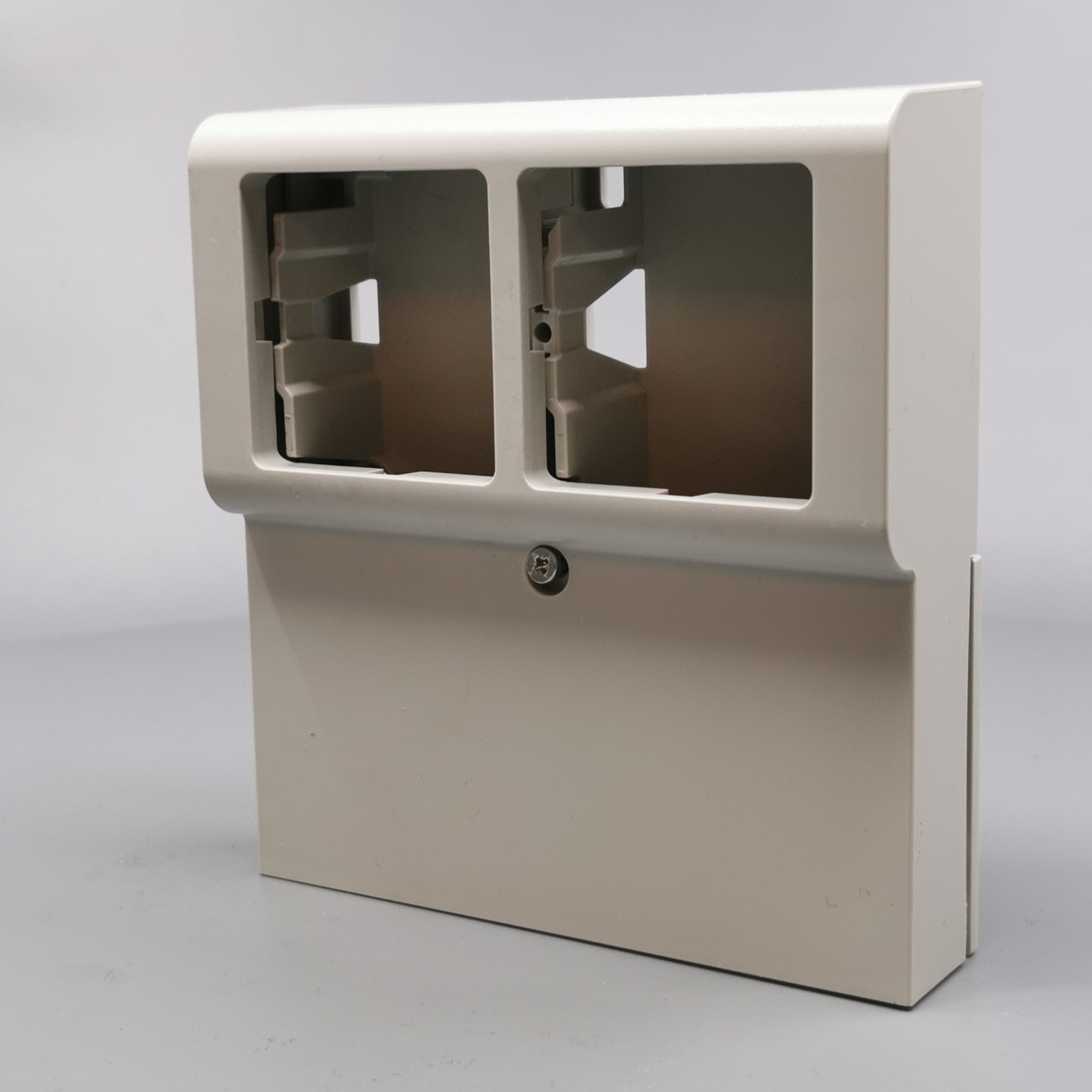 Panelunderlag softline 2 modul m. sprosse lysegrå