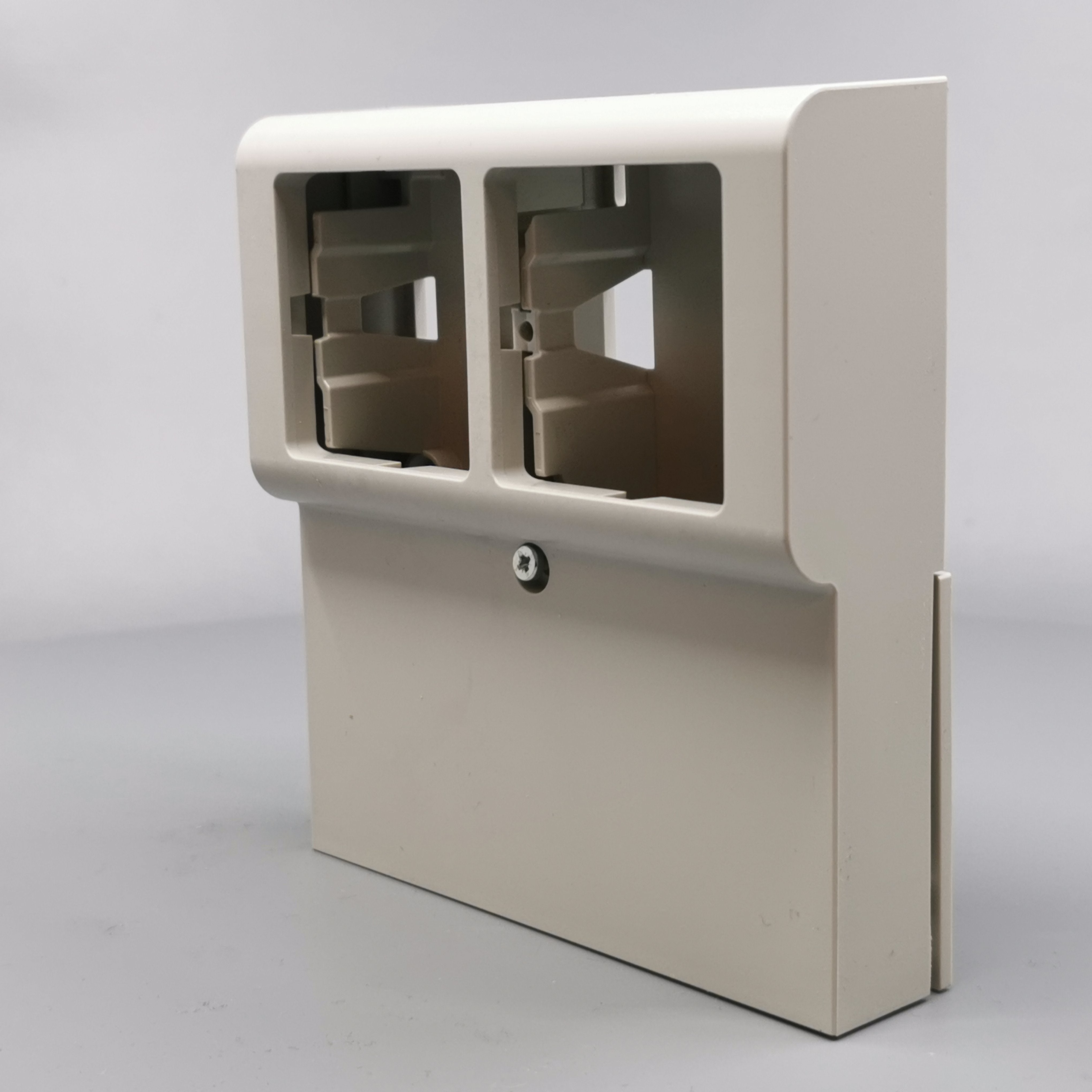Panelunderlag softline 2 modul m. sprosse lysegrå