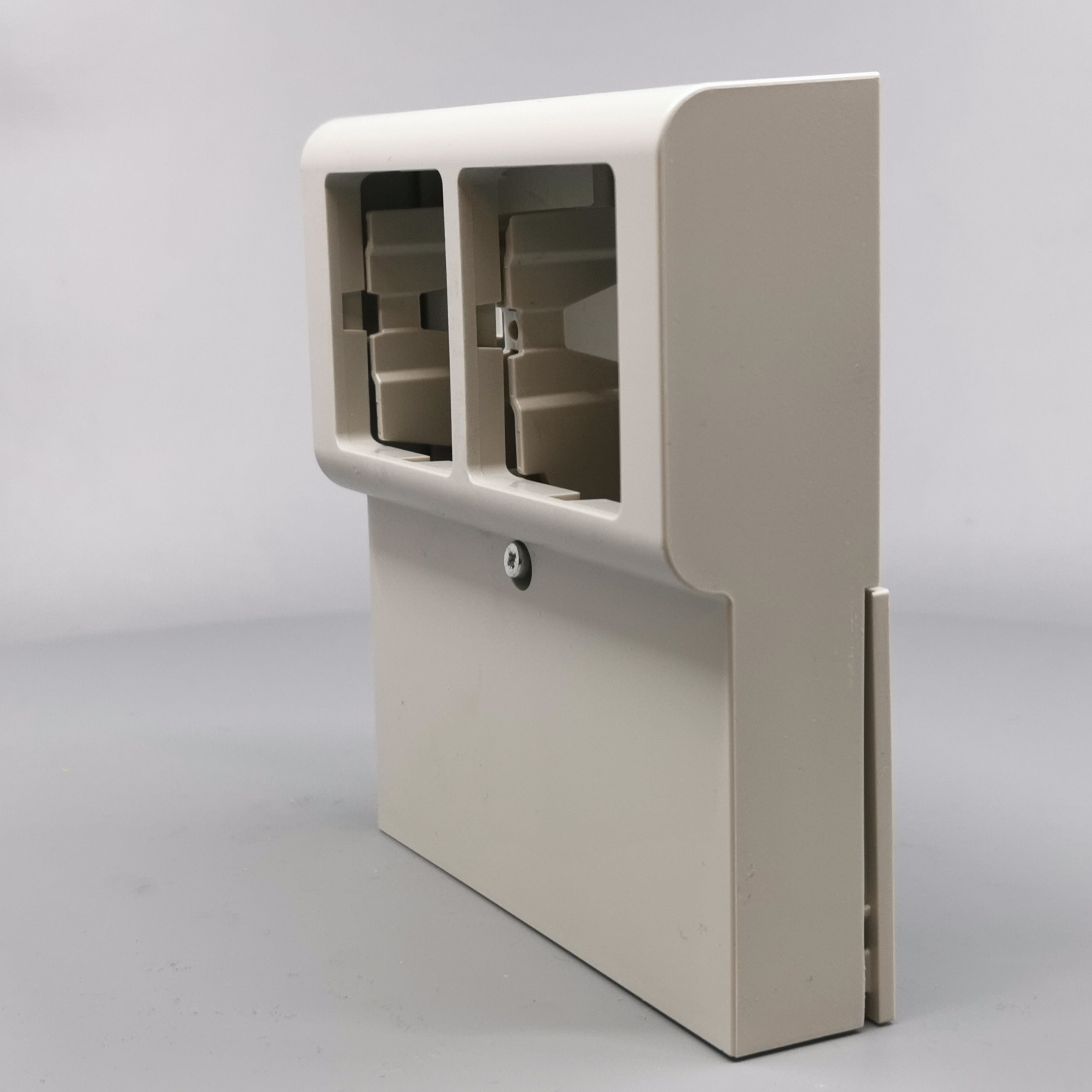 Panelunderlag softline 2 modul m. sprosse lysegrå
