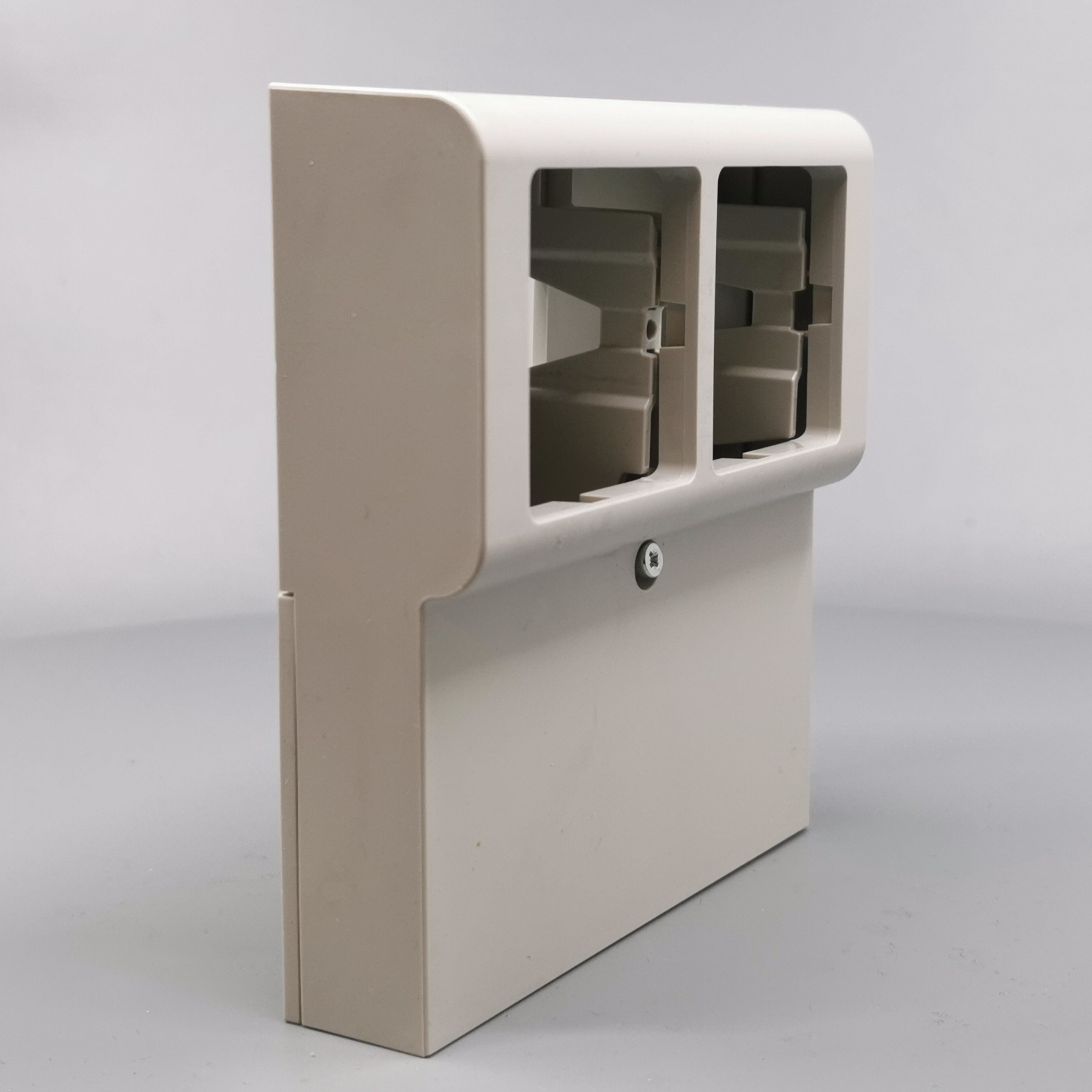 Panelunderlag softline 2 modul m. sprosse lysegrå