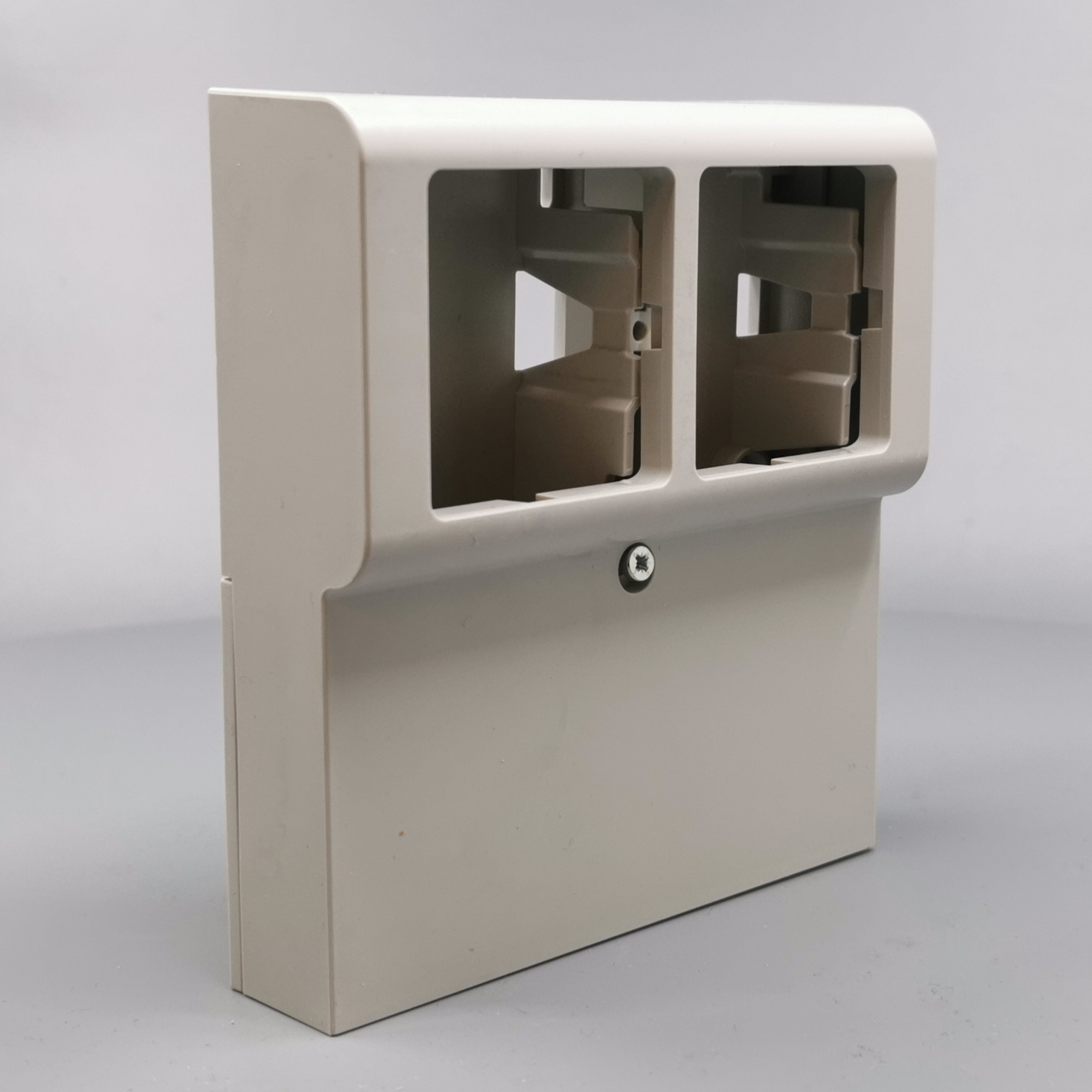 Panelunderlag softline 2 modul m. sprosse lysegrå