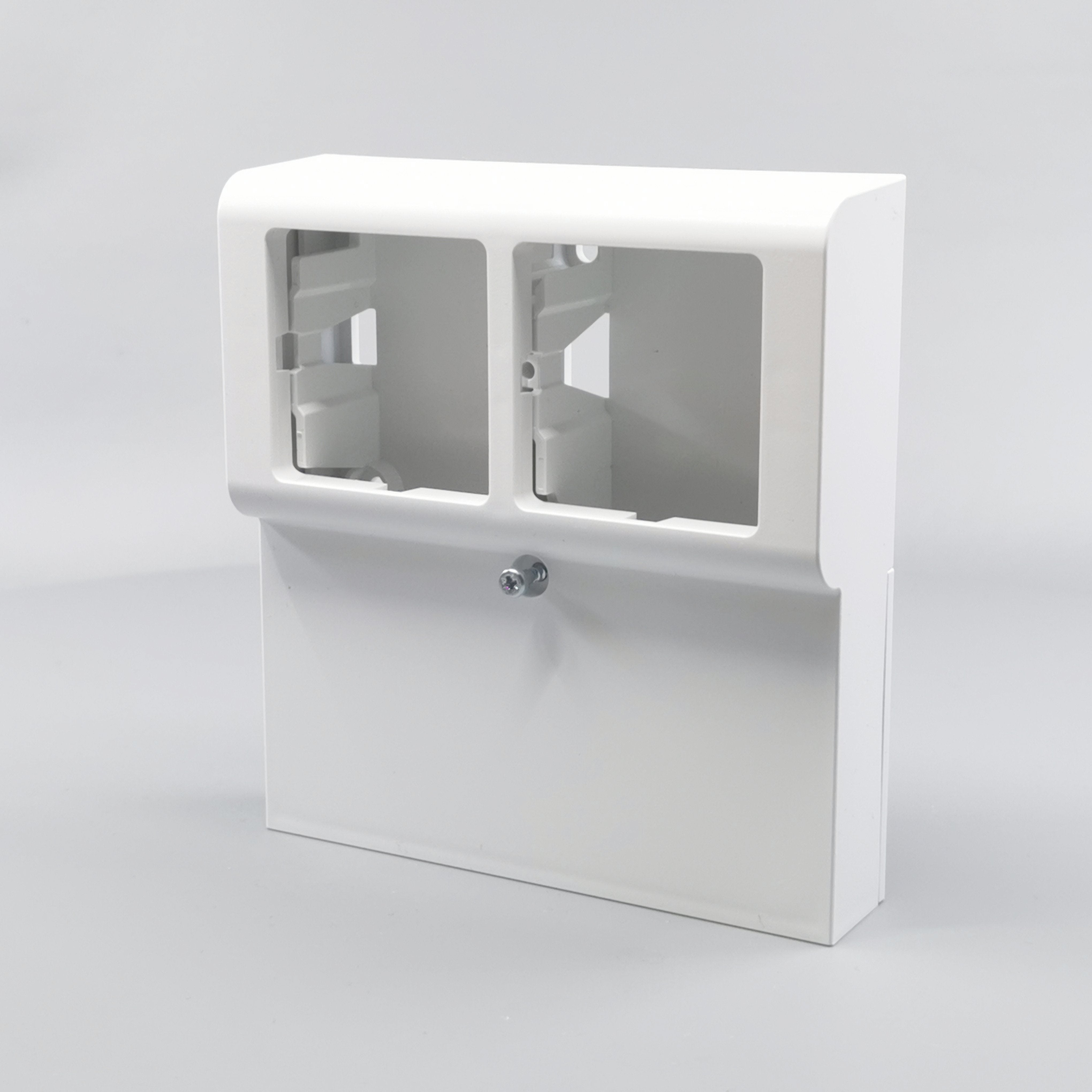 Panelunderlag softline 2 modul m. sprosse hvid