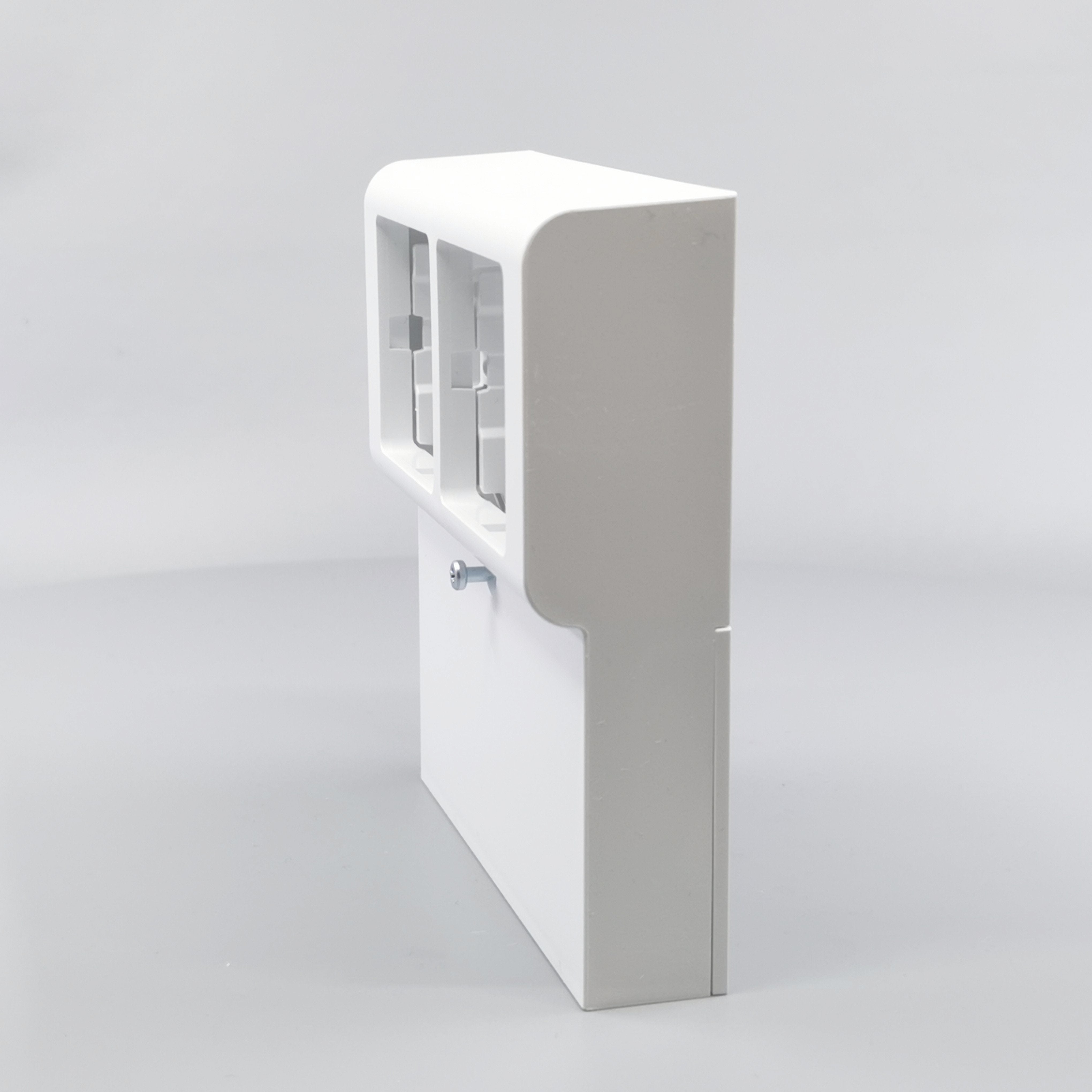 Panelunderlag softline 2 modul m. sprosse hvid