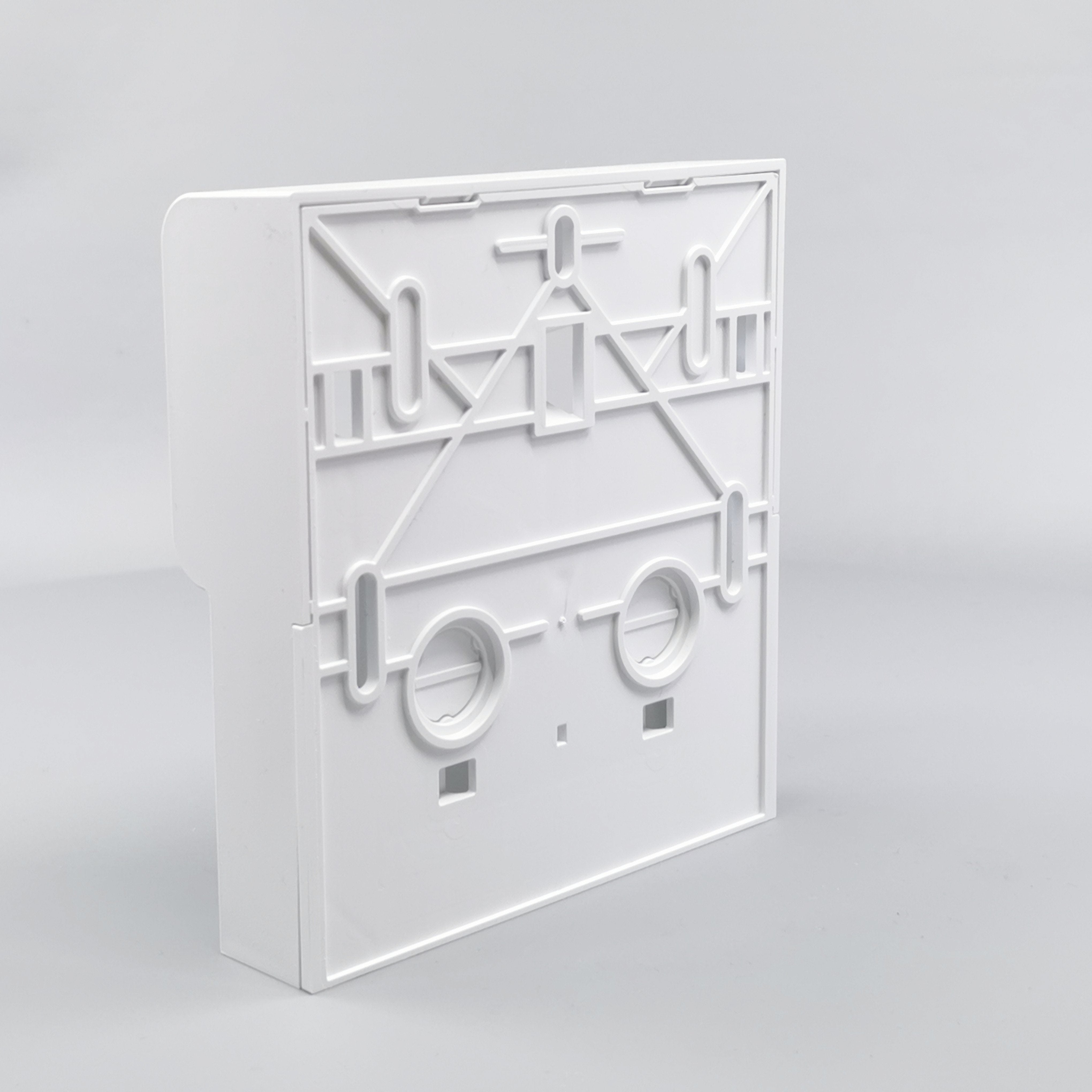 Panelunderlag softline 2 modul m. sprosse hvid