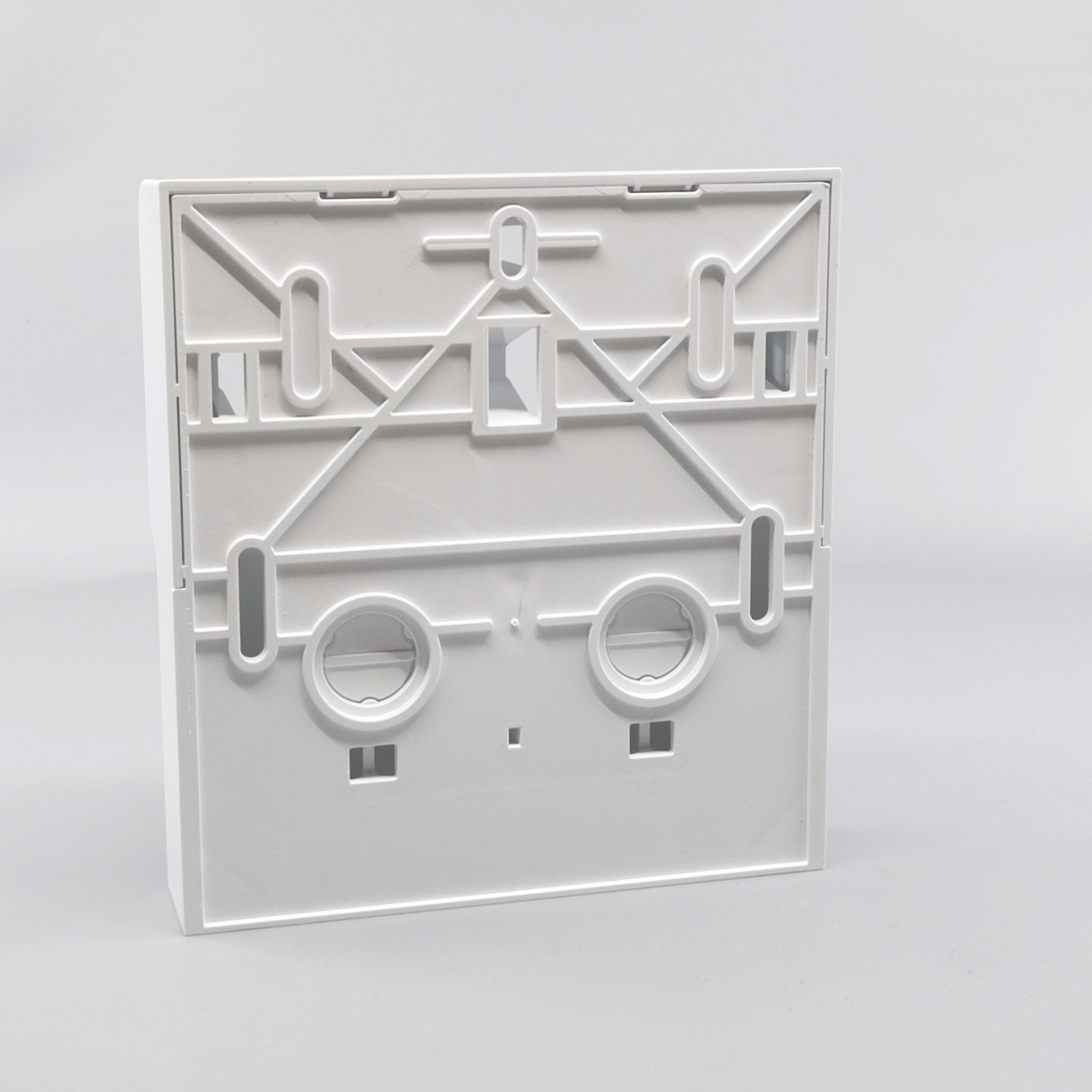 Panelunderlag softline 2 modul m. sprosse hvid