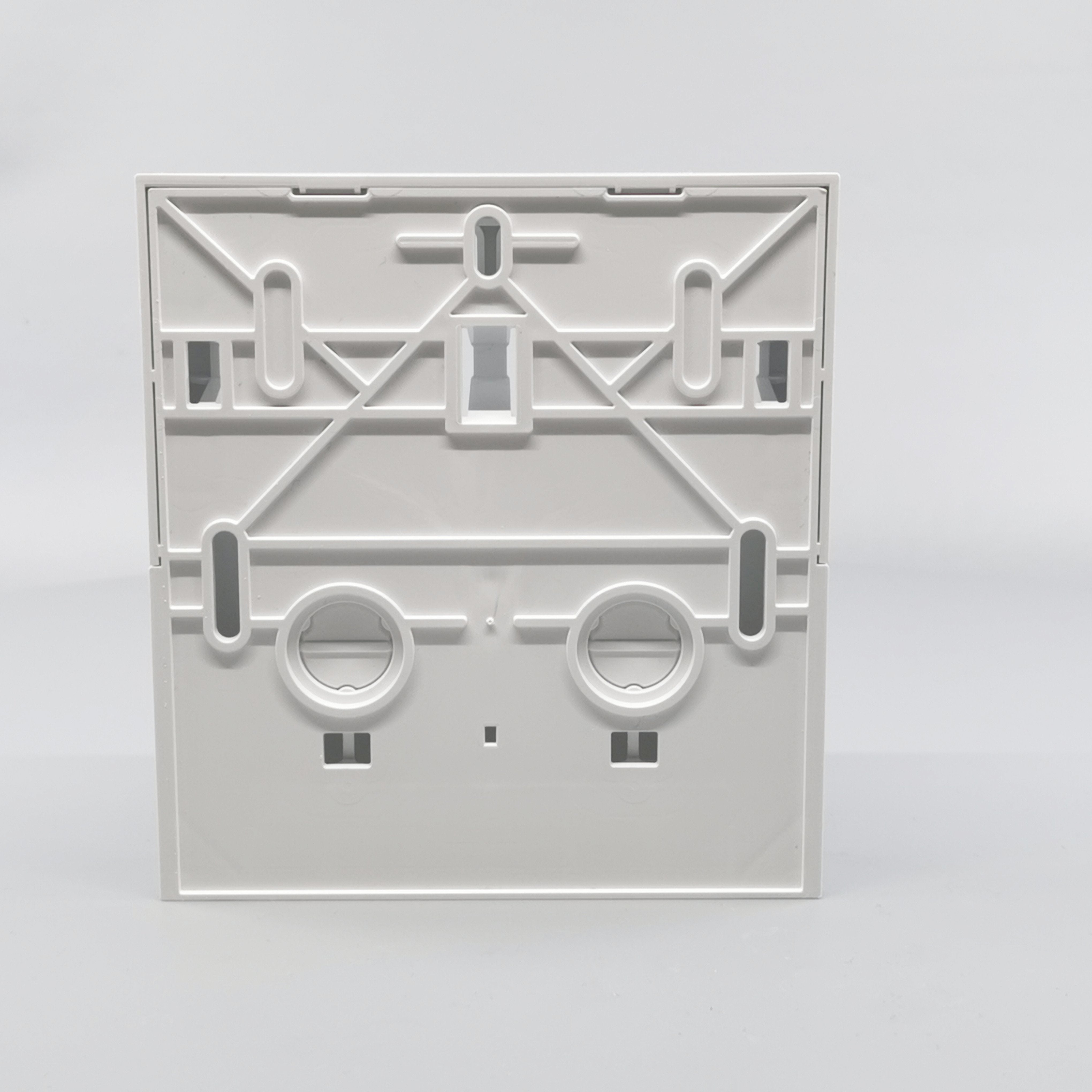 Panelunderlag softline 2 modul m. sprosse hvid