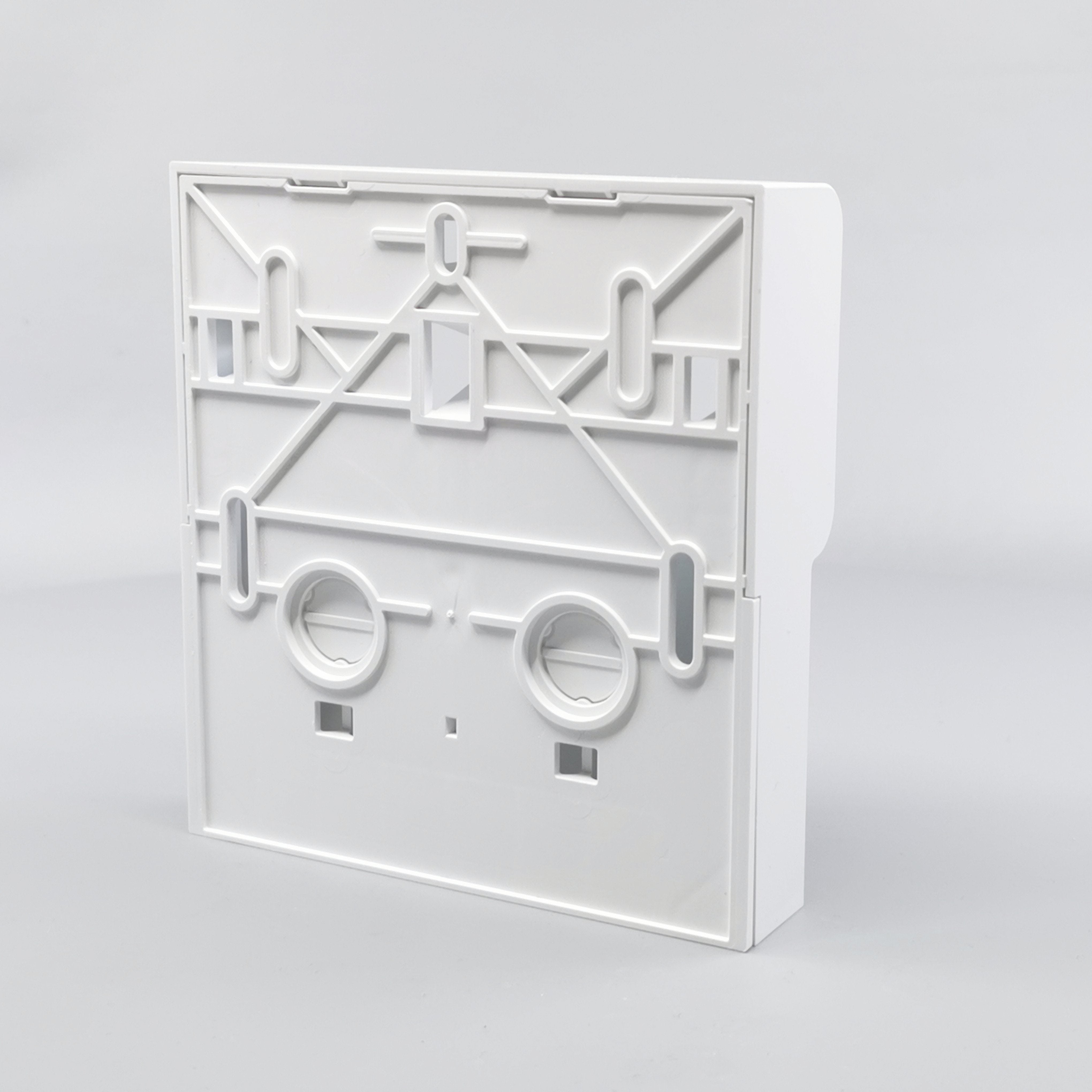 Panelunderlag softline 2 modul m. sprosse hvid