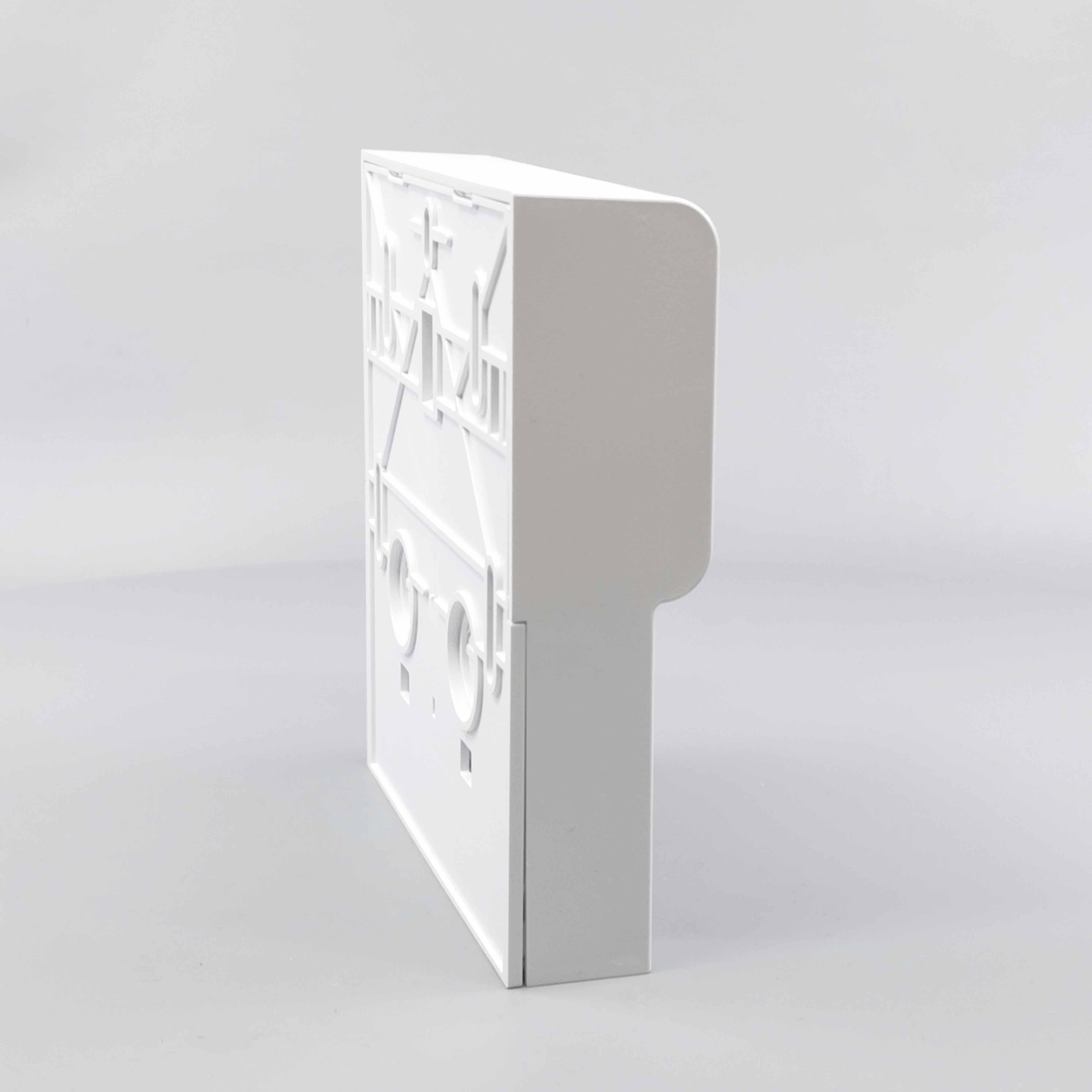 Panelunderlag softline 2 modul m. sprosse hvid