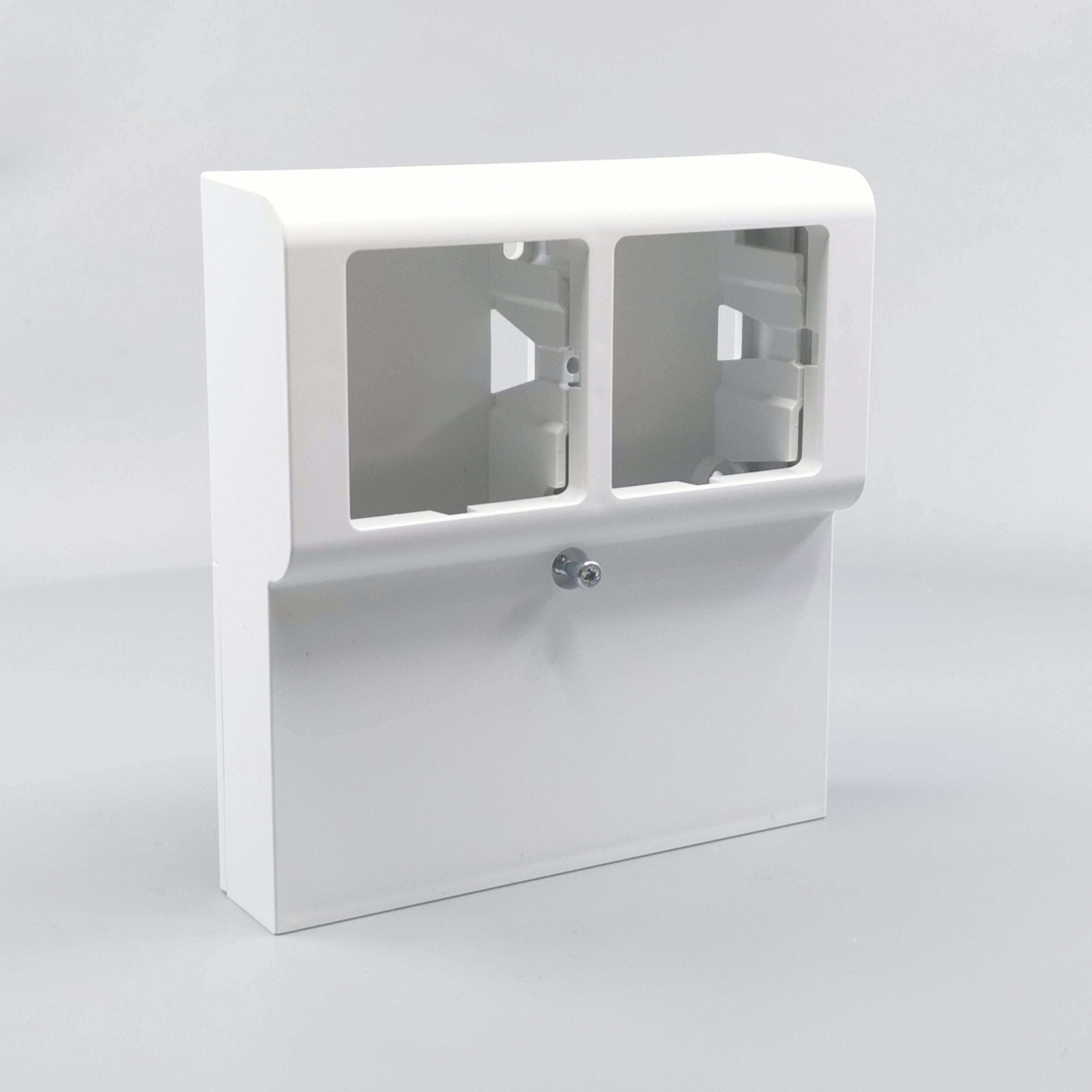 Panelunderlag softline 2 modul m. sprosse hvid