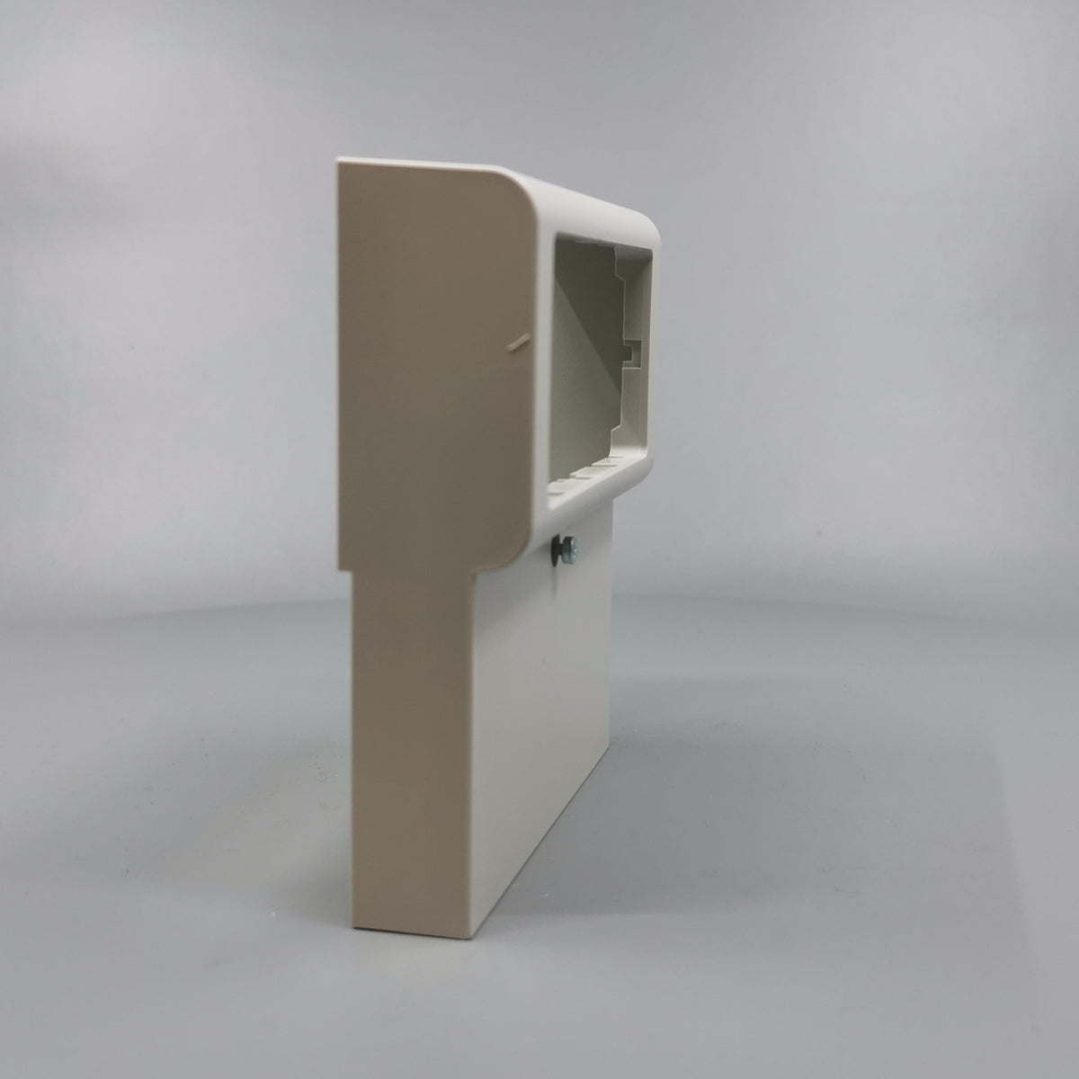 Dæksel for panelunderlag softline 2 modul  lysegrå (360° frame 20)