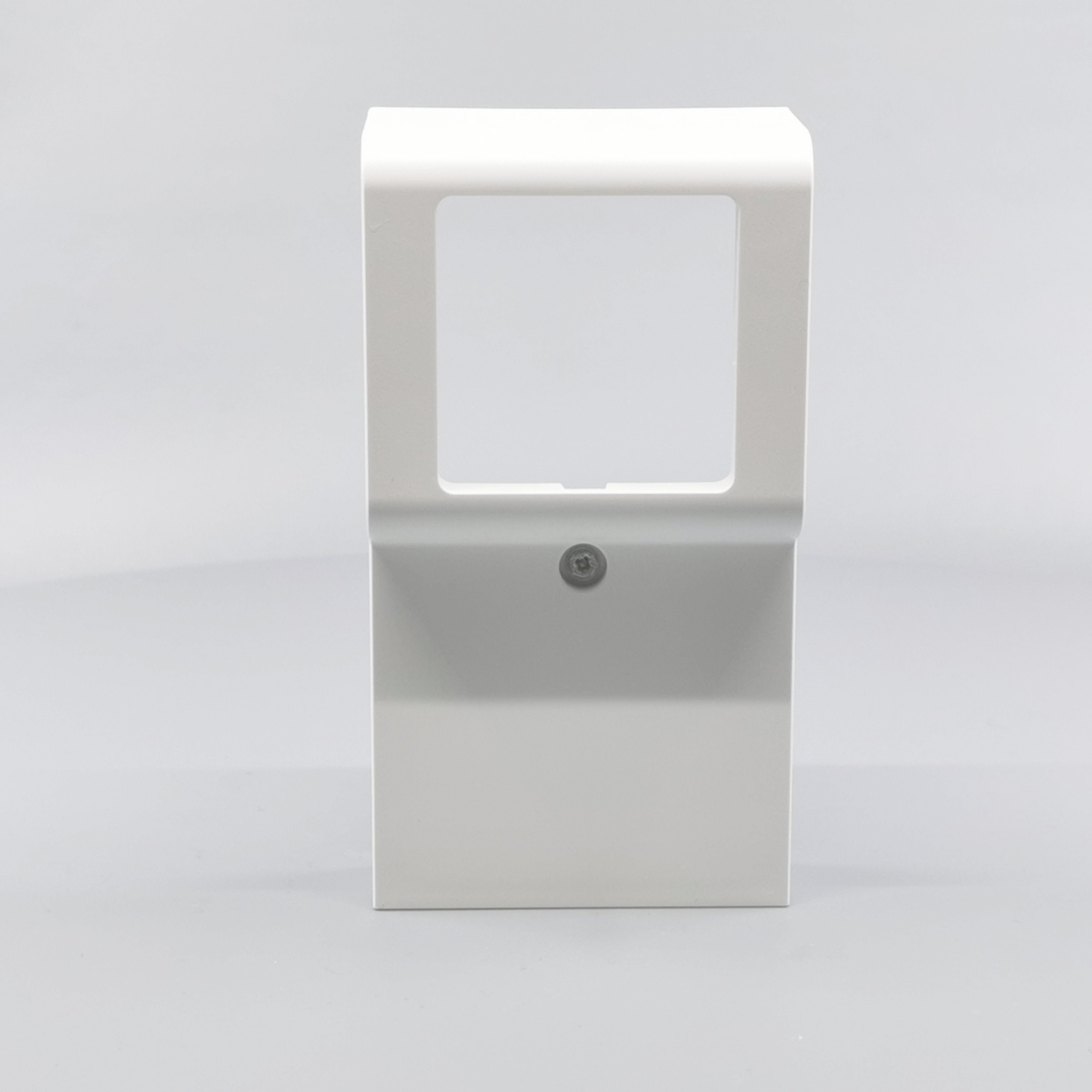 Dæksel for panelunderlag softline 1 modul hvid