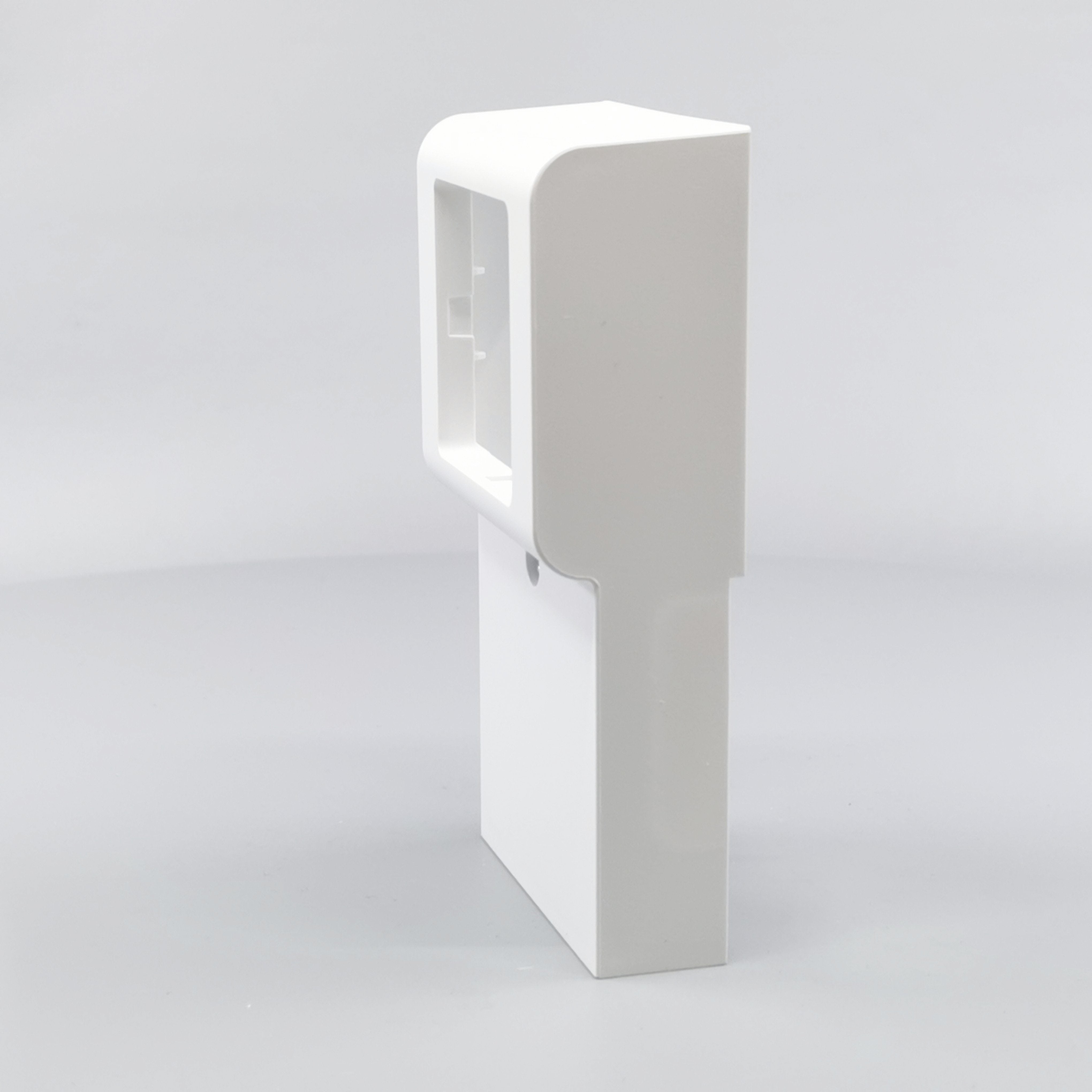 Dæksel for panelunderlag softline 1 modul hvid