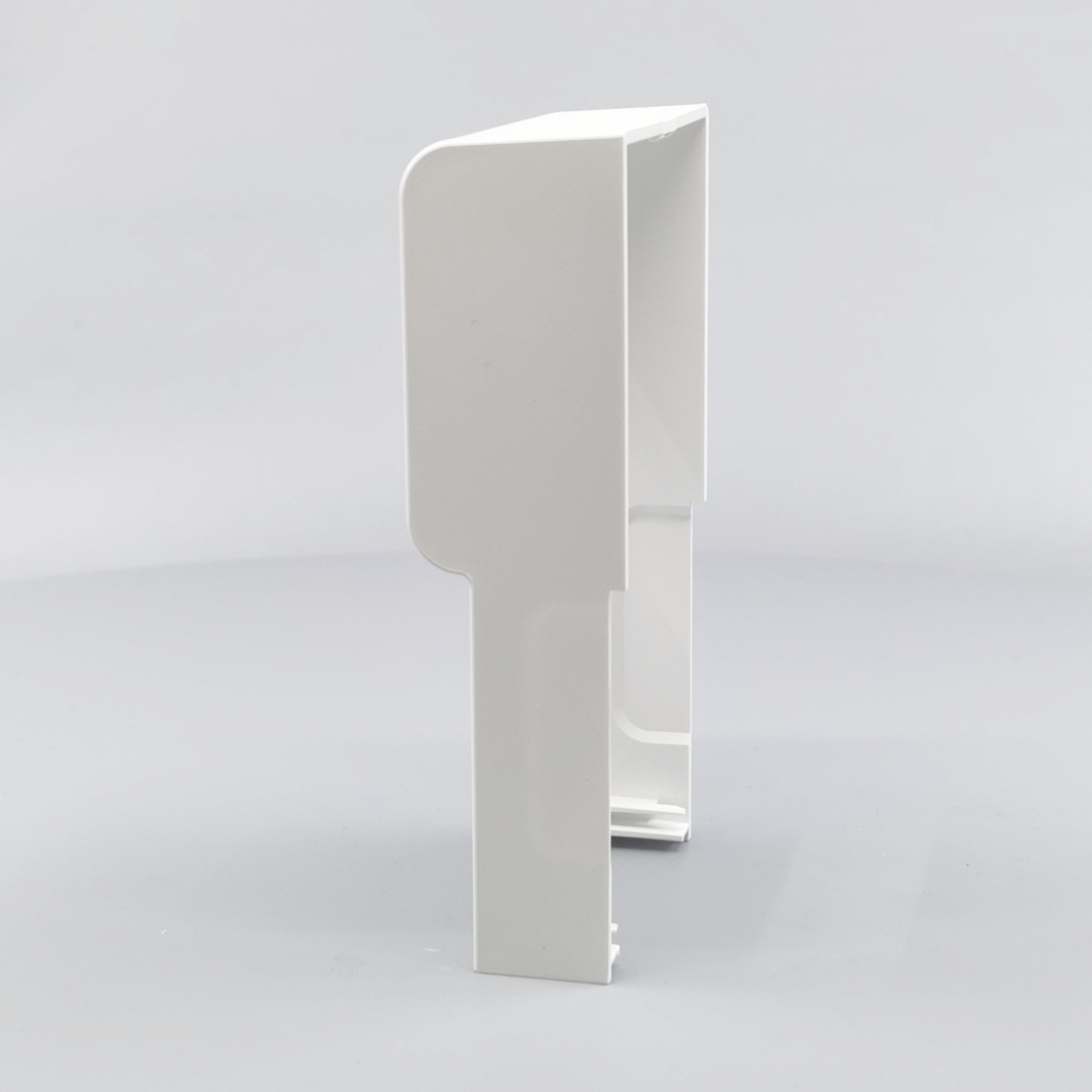 Dæksel for panelunderlag softline 1 modul hvid