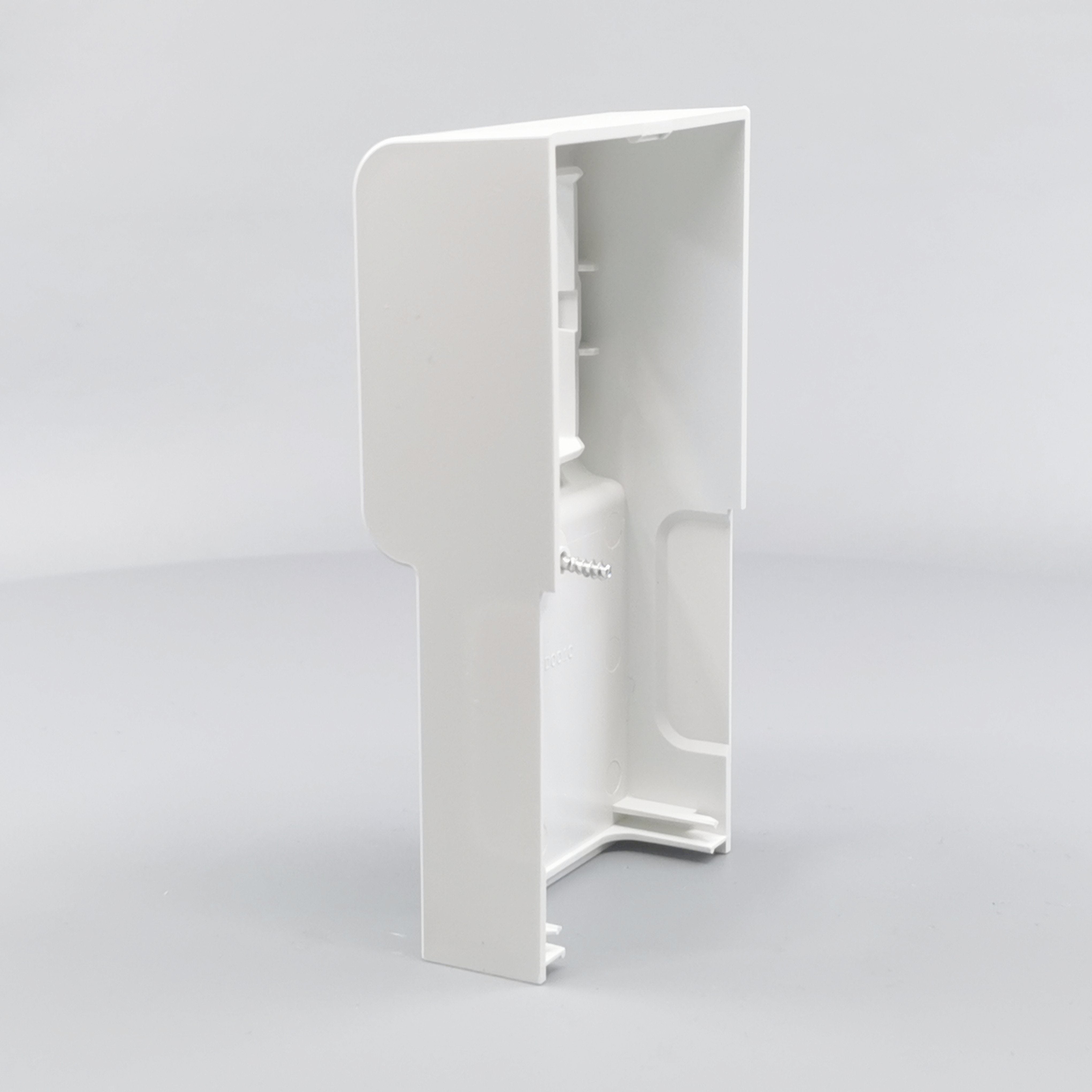 Dæksel for panelunderlag softline 1 modul hvid