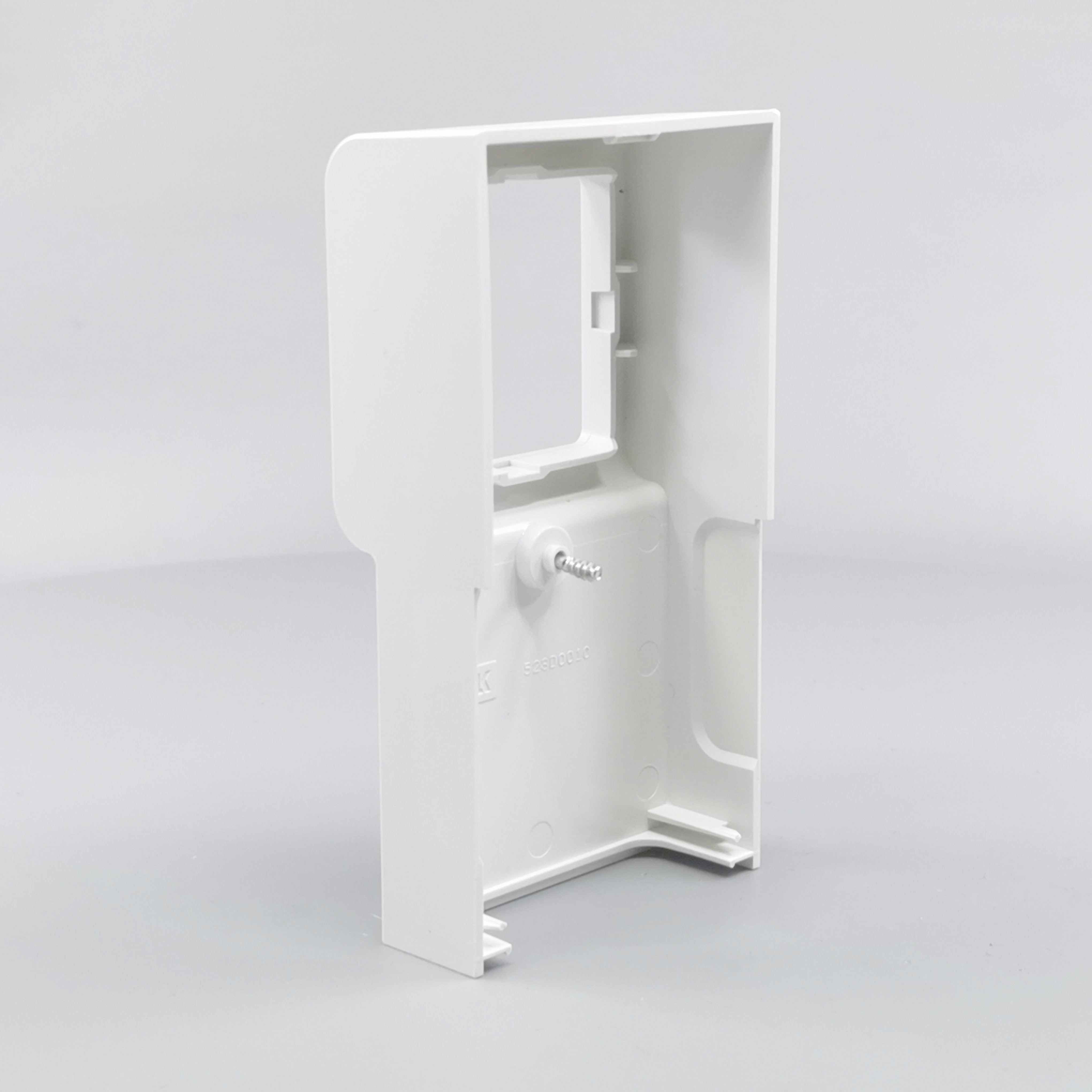 Dæksel for panelunderlag softline 1 modul hvid