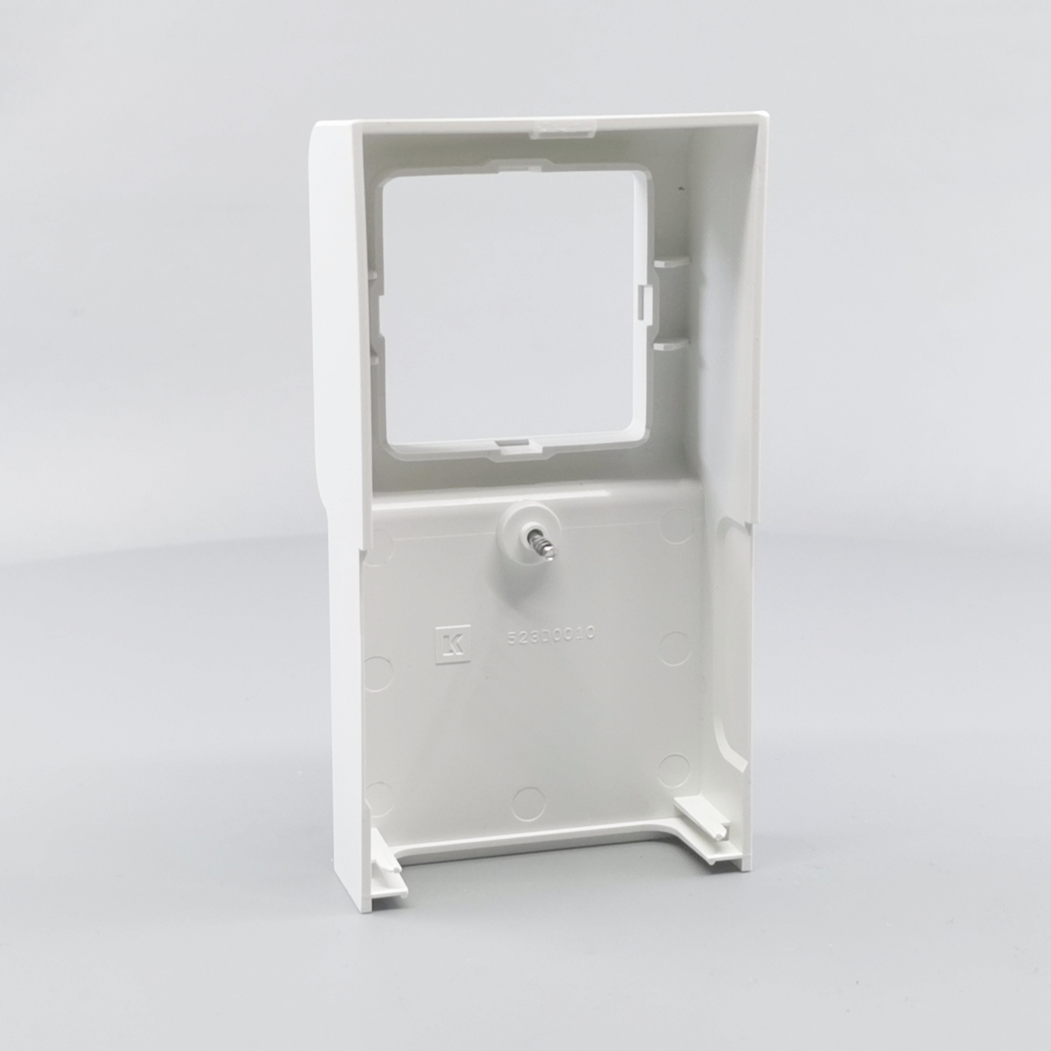 Dæksel for panelunderlag softline 1 modul hvid