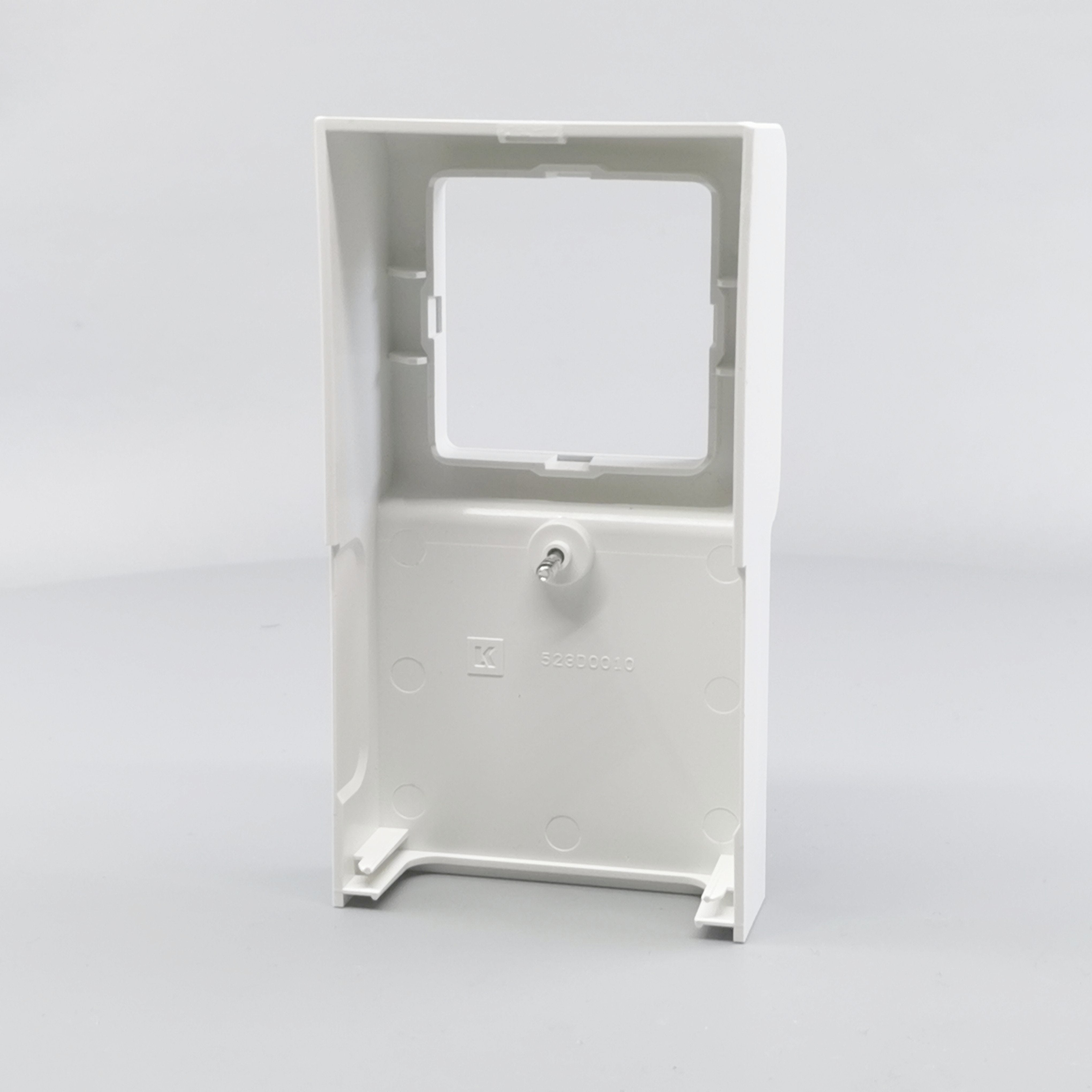 Dæksel for panelunderlag softline 1 modul hvid