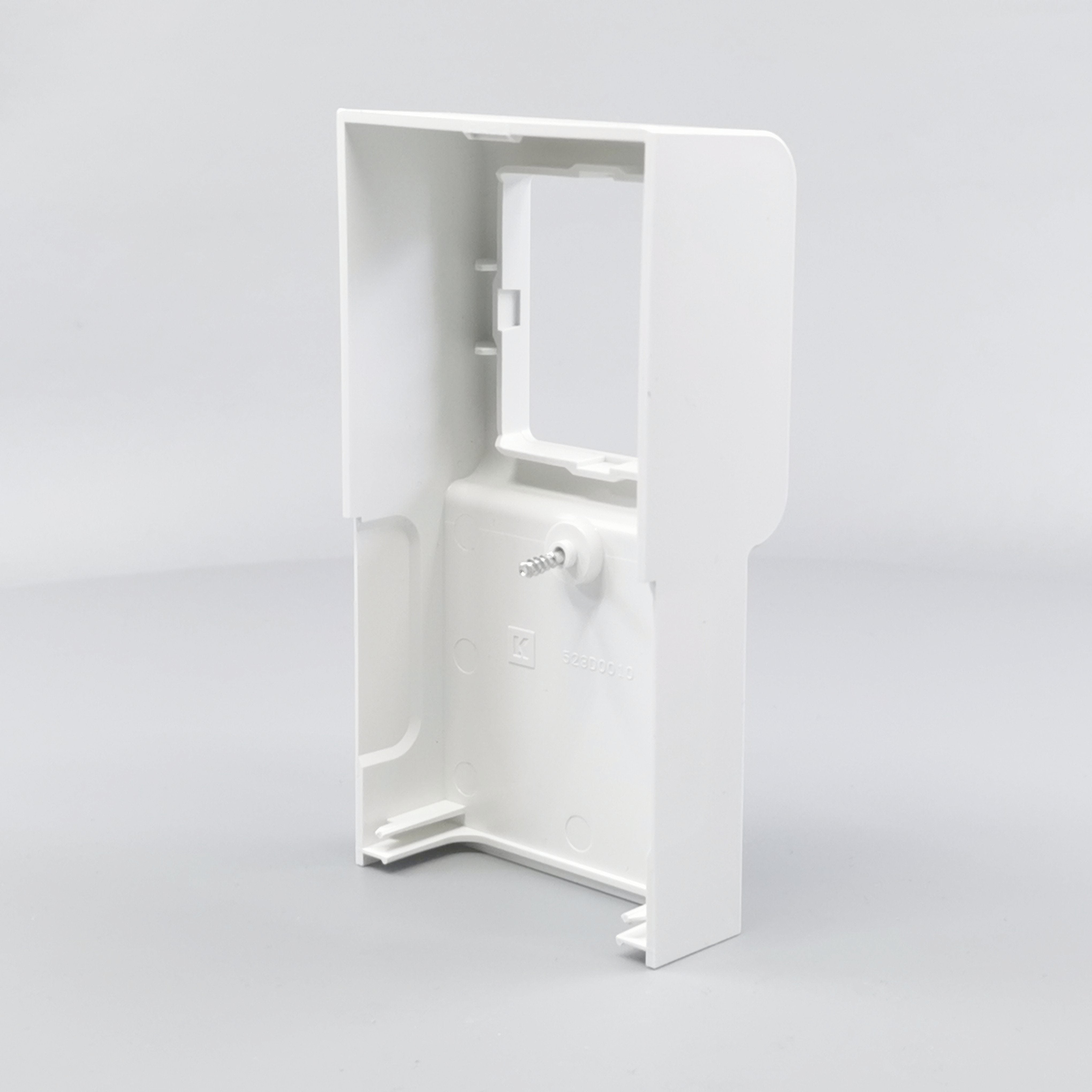 Dæksel for panelunderlag softline 1 modul hvid