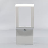 Dæksel for panelunderlag softline 1½ modul hvid