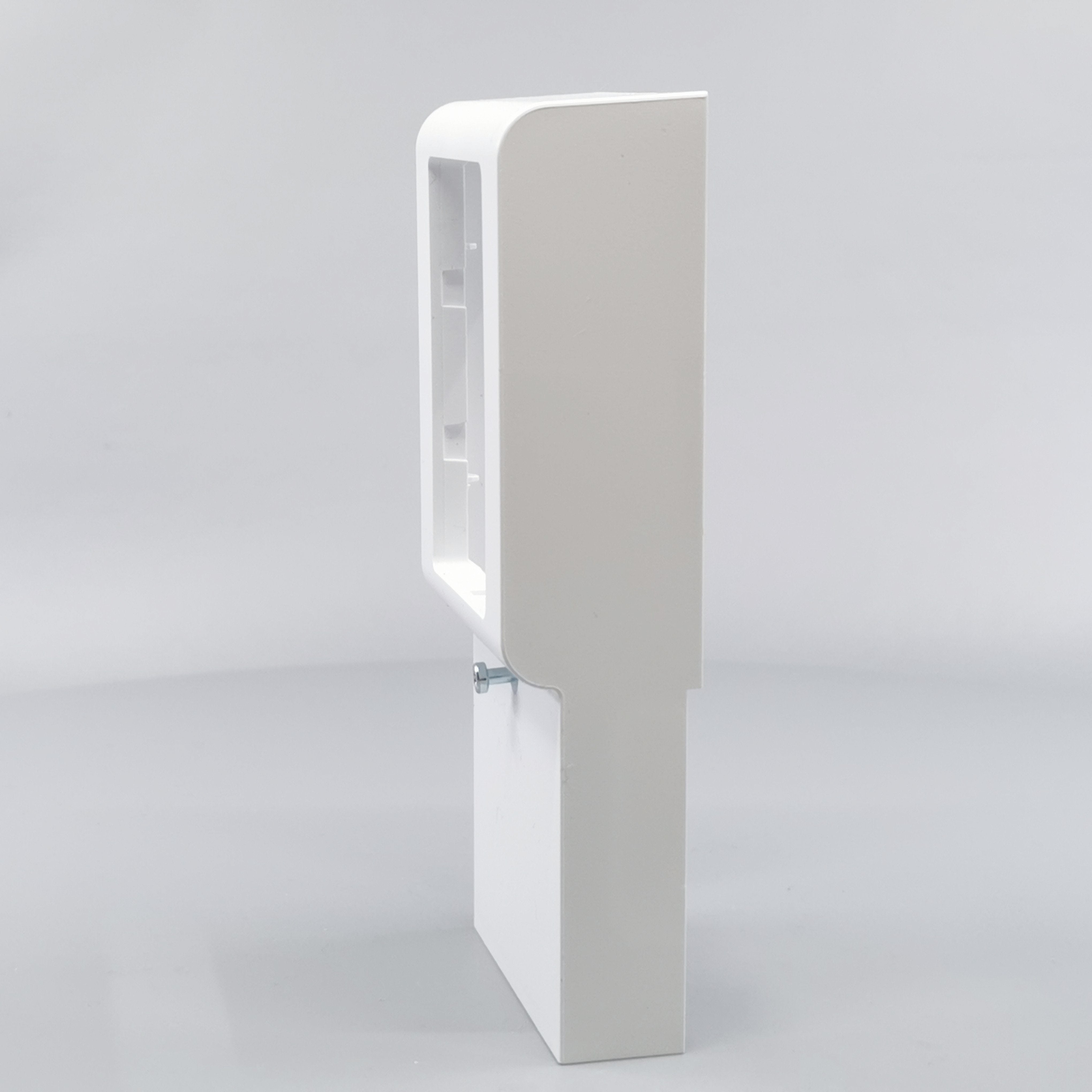 Dæksel for panelunderlag softline 1½ modul hvid