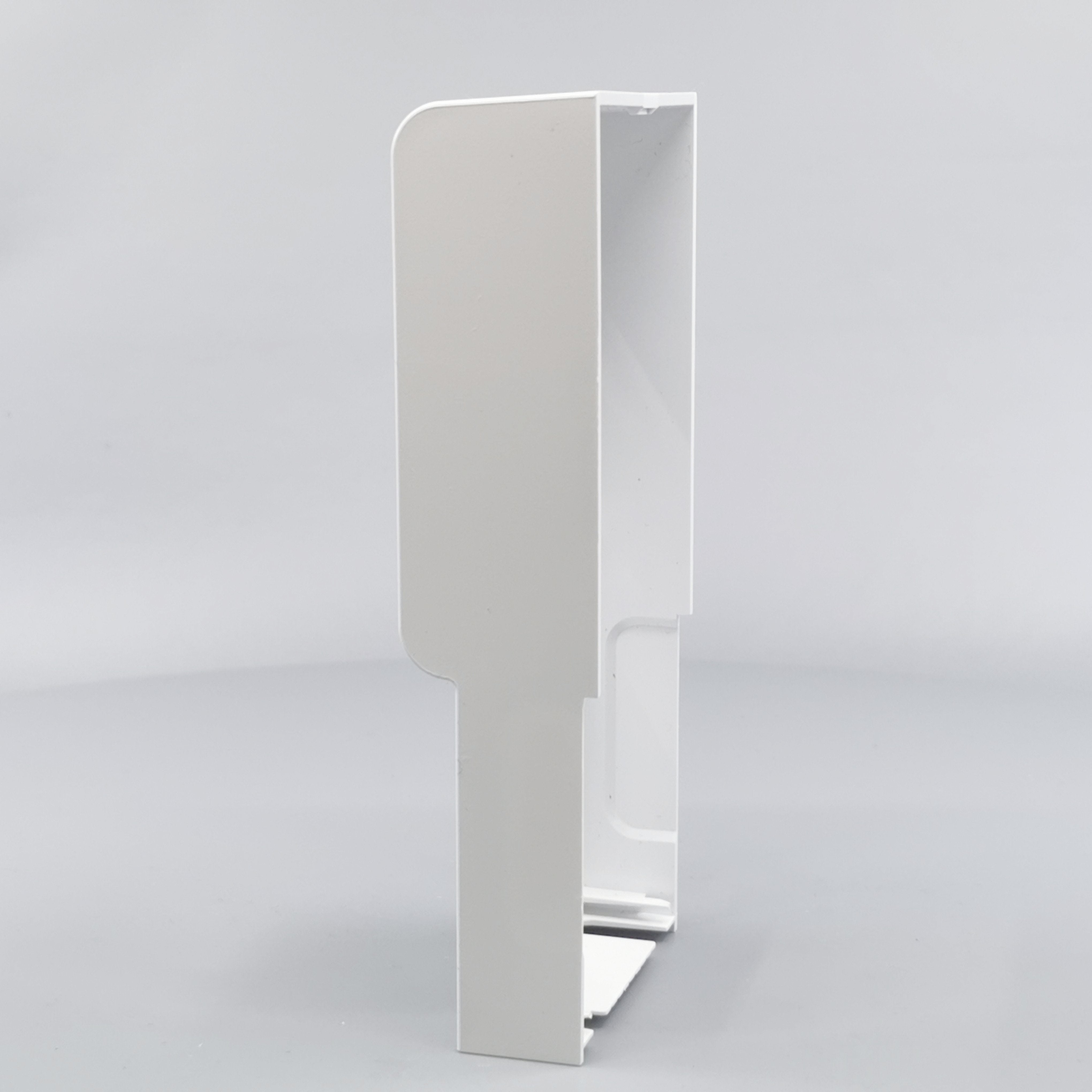 Dæksel for panelunderlag softline 1½ modul hvid