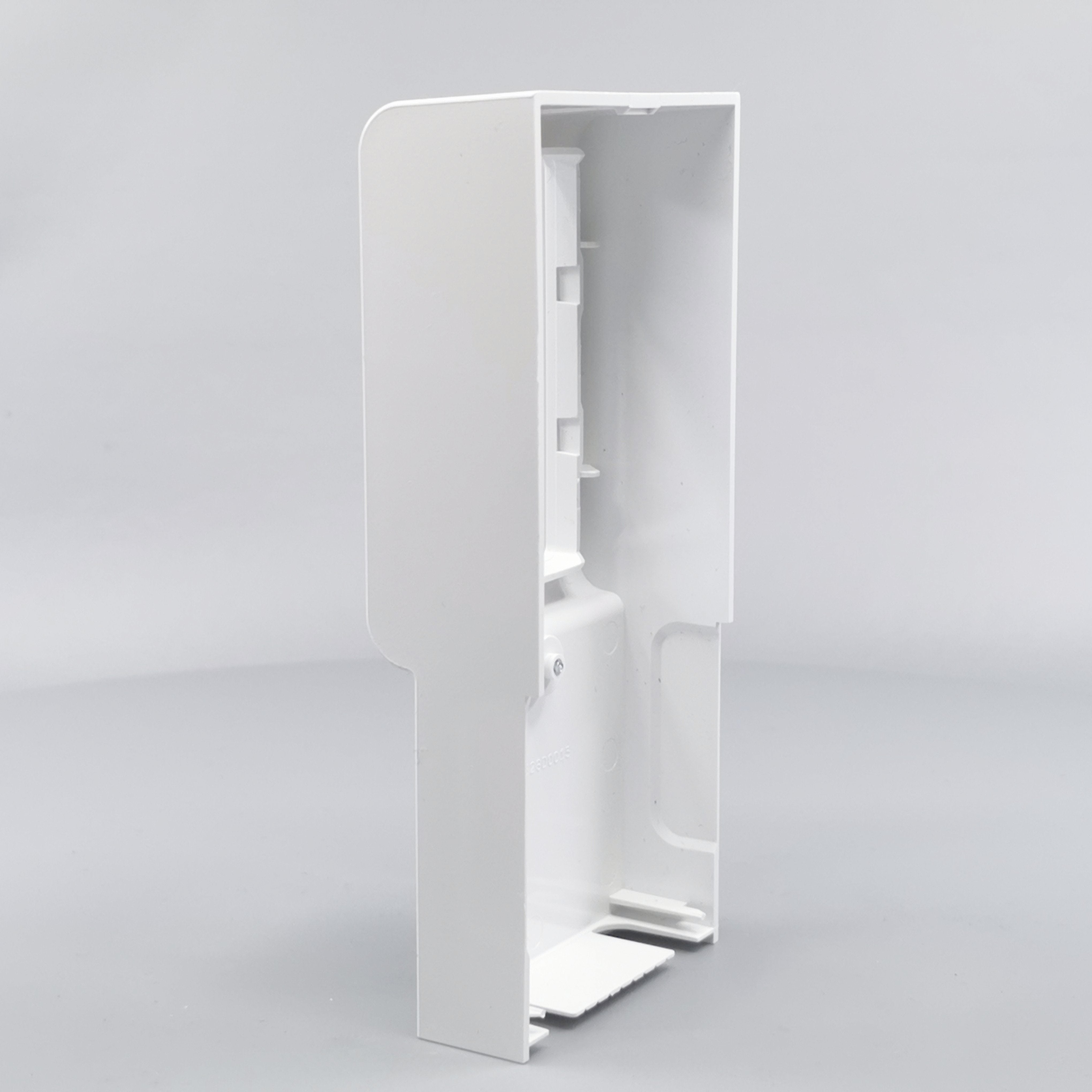 Dæksel for panelunderlag softline 1½ modul hvid