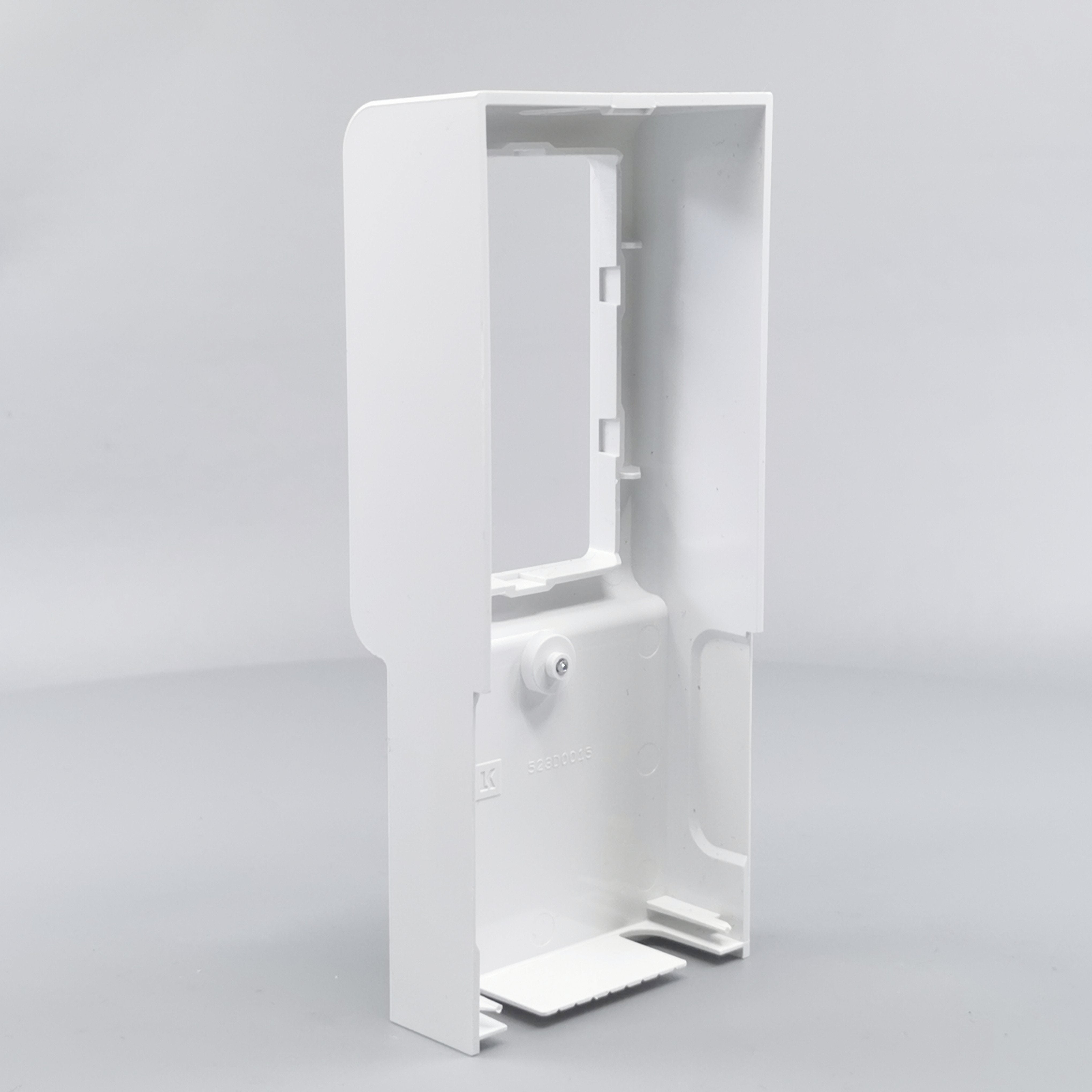 Dæksel for panelunderlag softline 1½ modul hvid