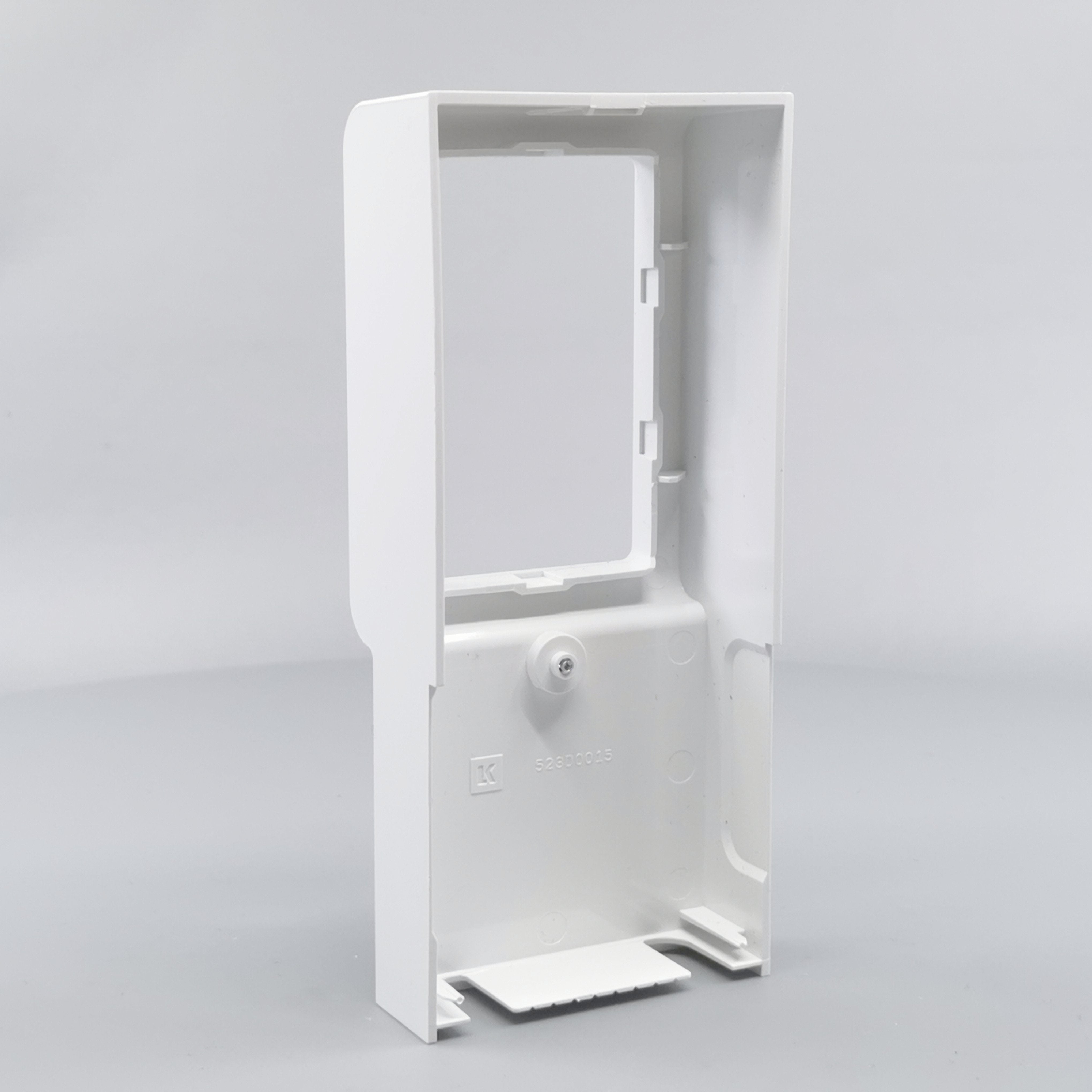 Dæksel for panelunderlag softline 1½ modul hvid