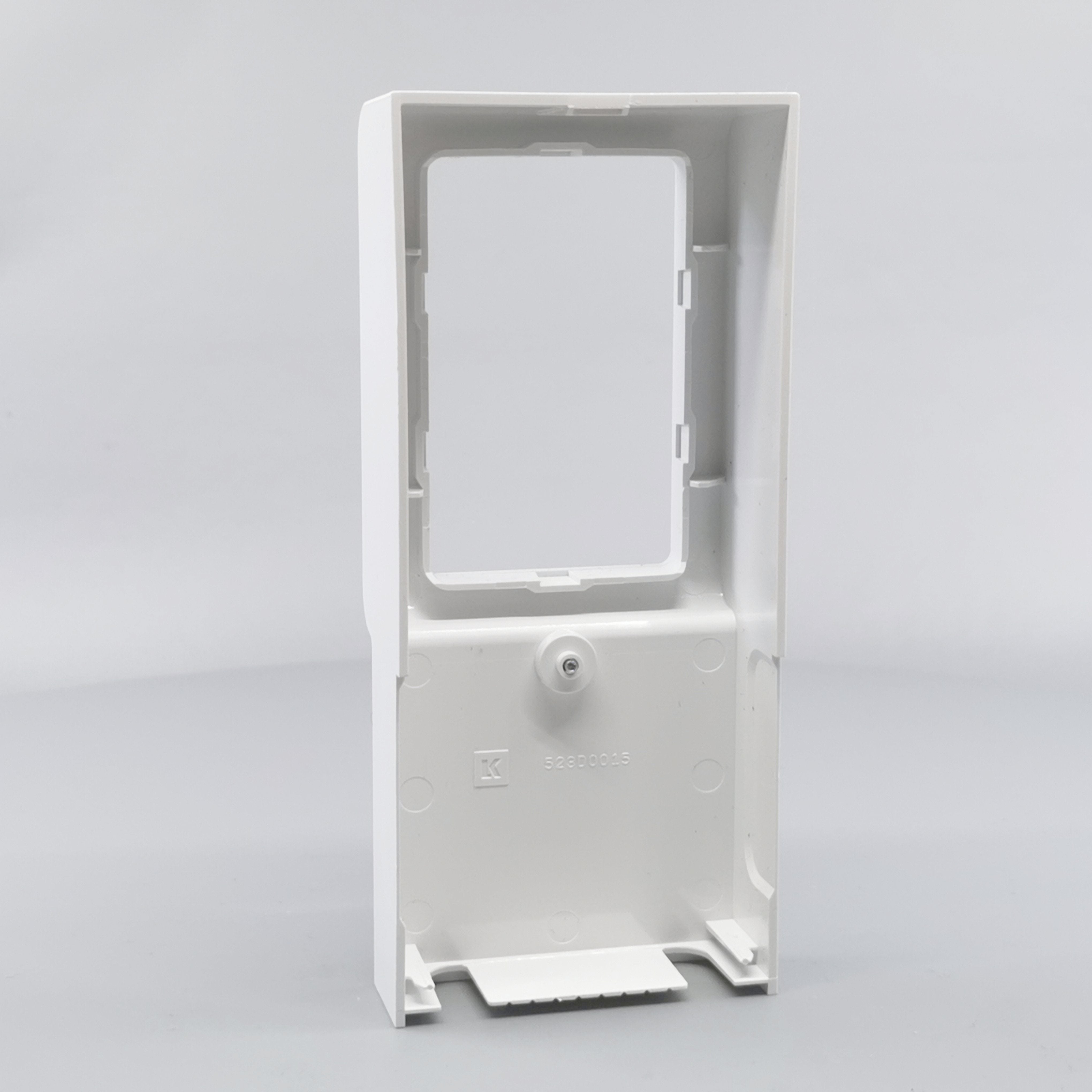 Dæksel for panelunderlag softline 1½ modul hvid