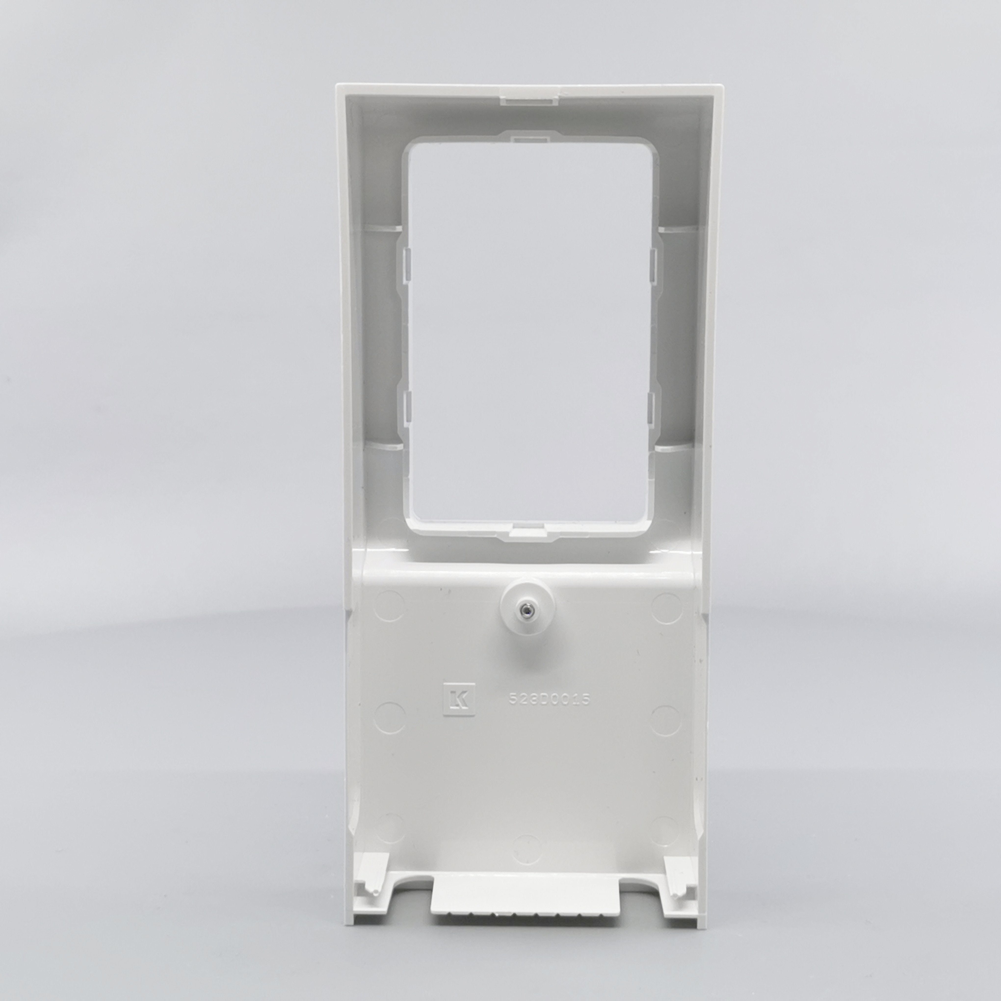 Dæksel for panelunderlag softline 1½ modul hvid