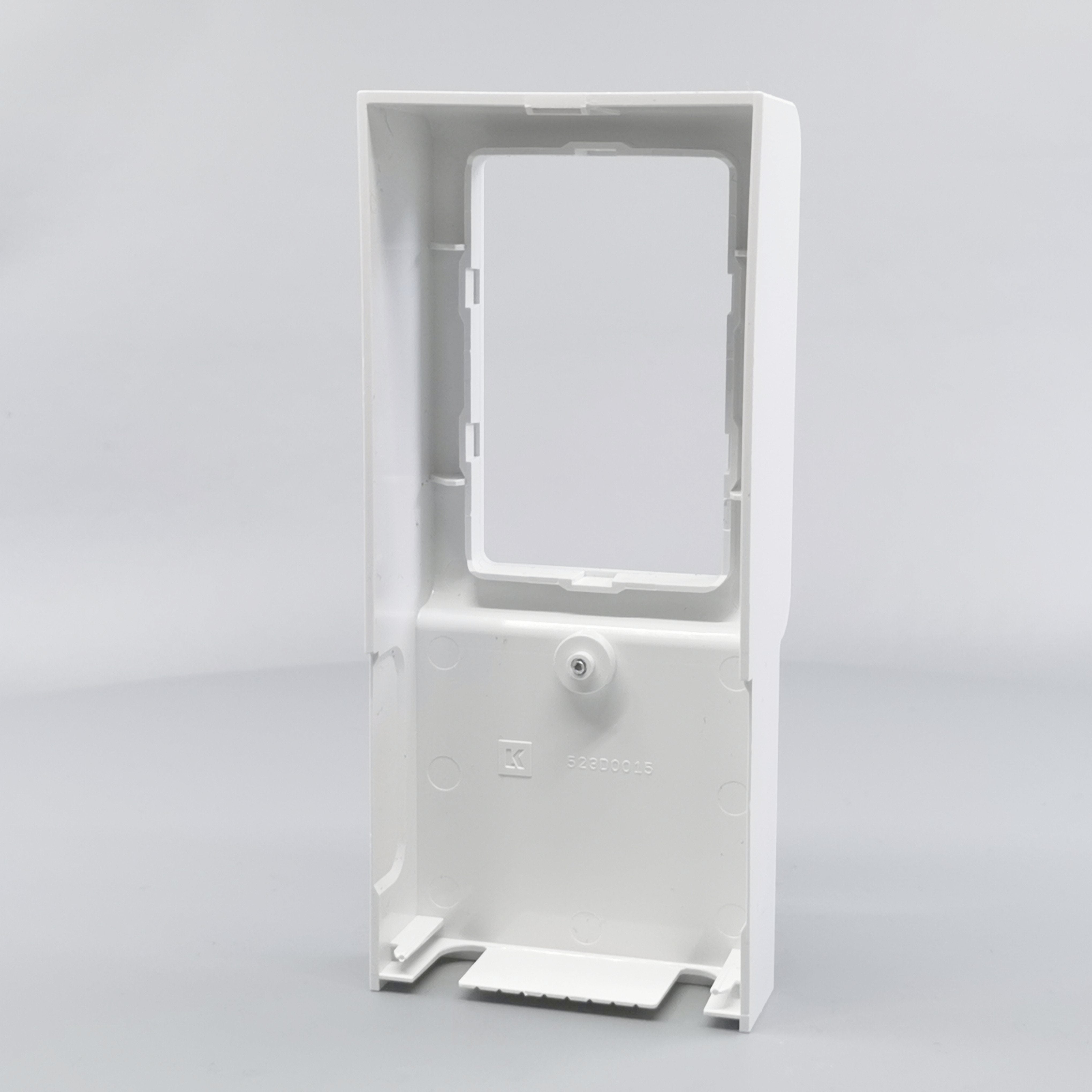 Dæksel for panelunderlag softline 1½ modul hvid