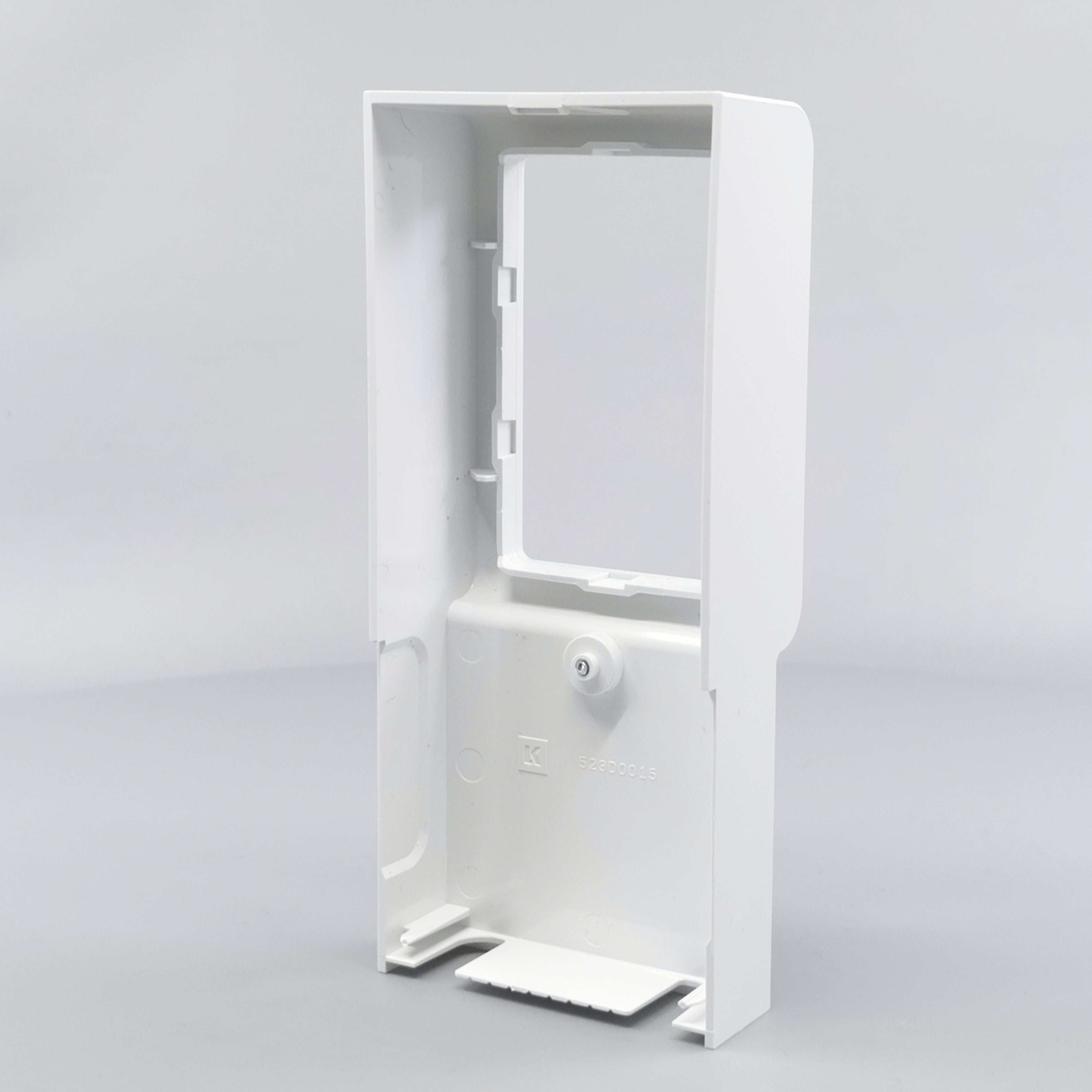 Dæksel for panelunderlag softline 1½ modul hvid