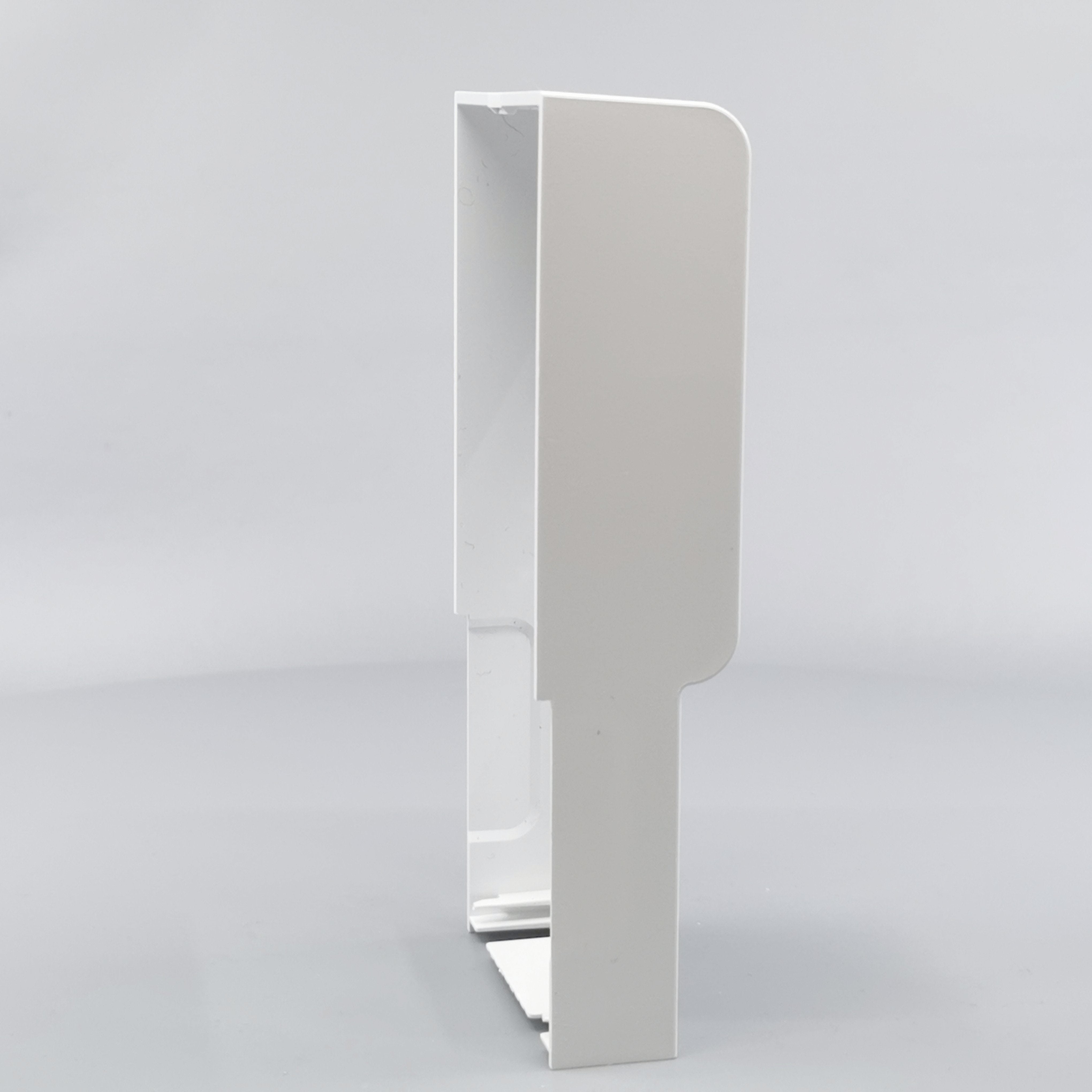 Dæksel for panelunderlag softline 1½ modul hvid