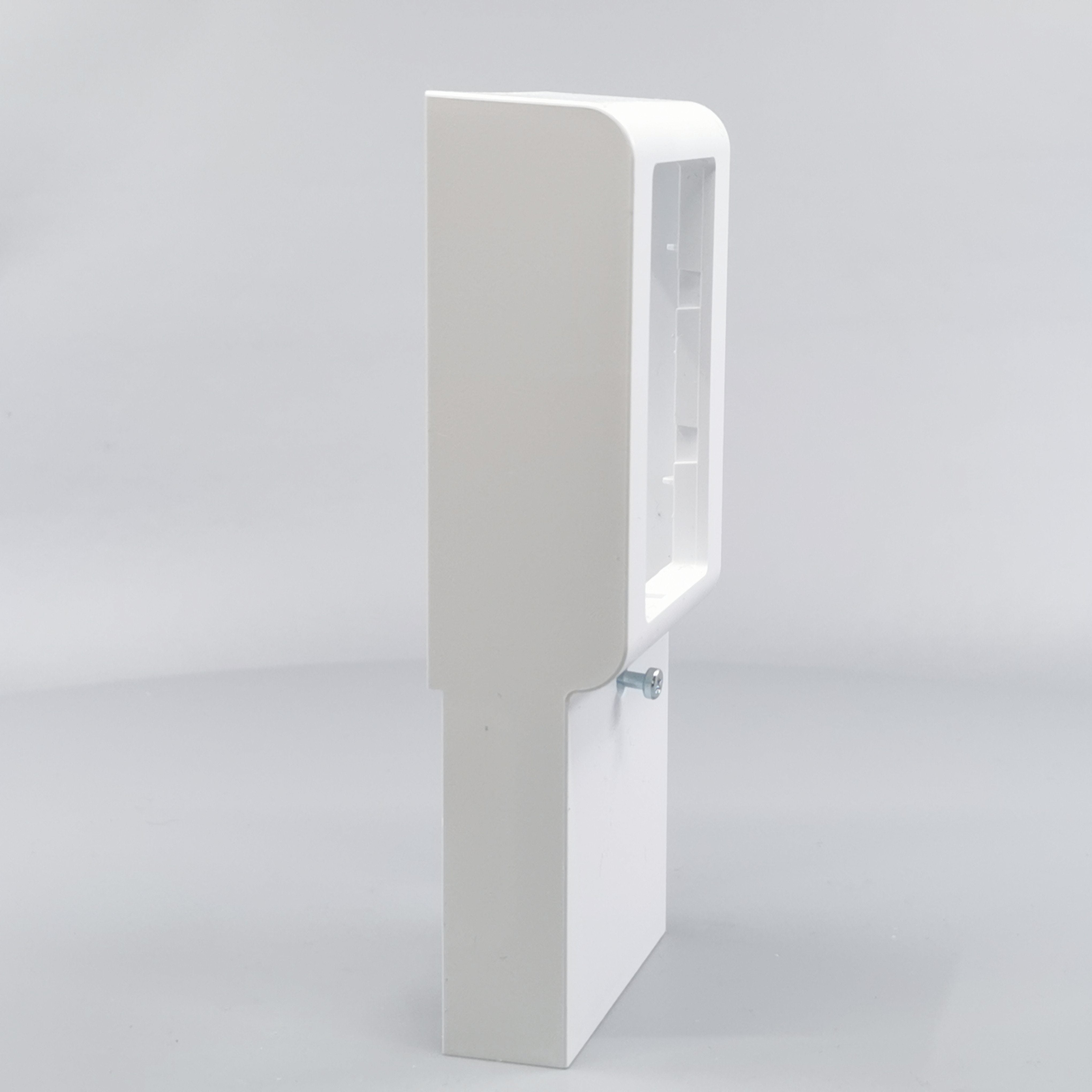 Dæksel for panelunderlag softline 1½ modul hvid