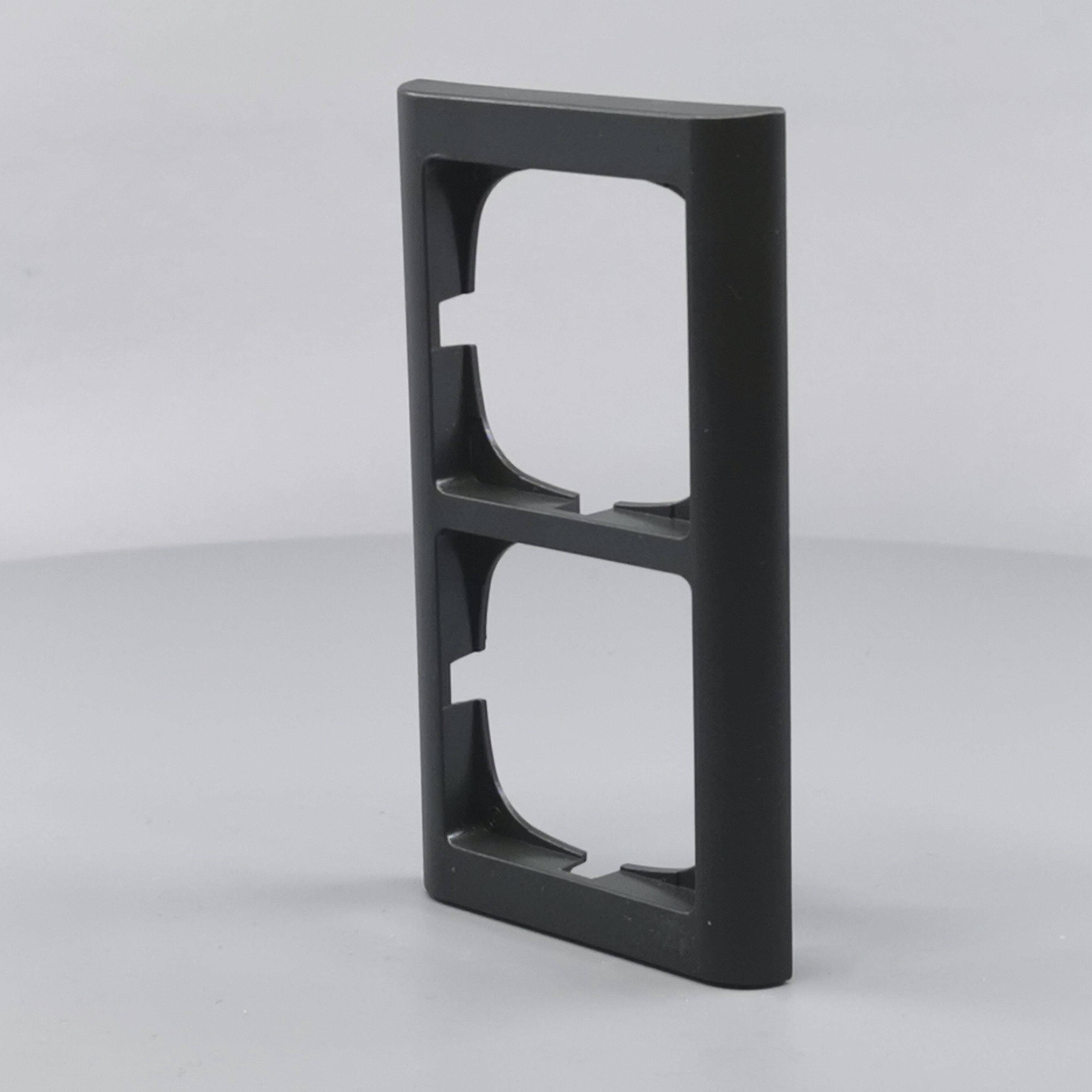 LK Fuga ramme Softline 63 2m lodret - koksgrå