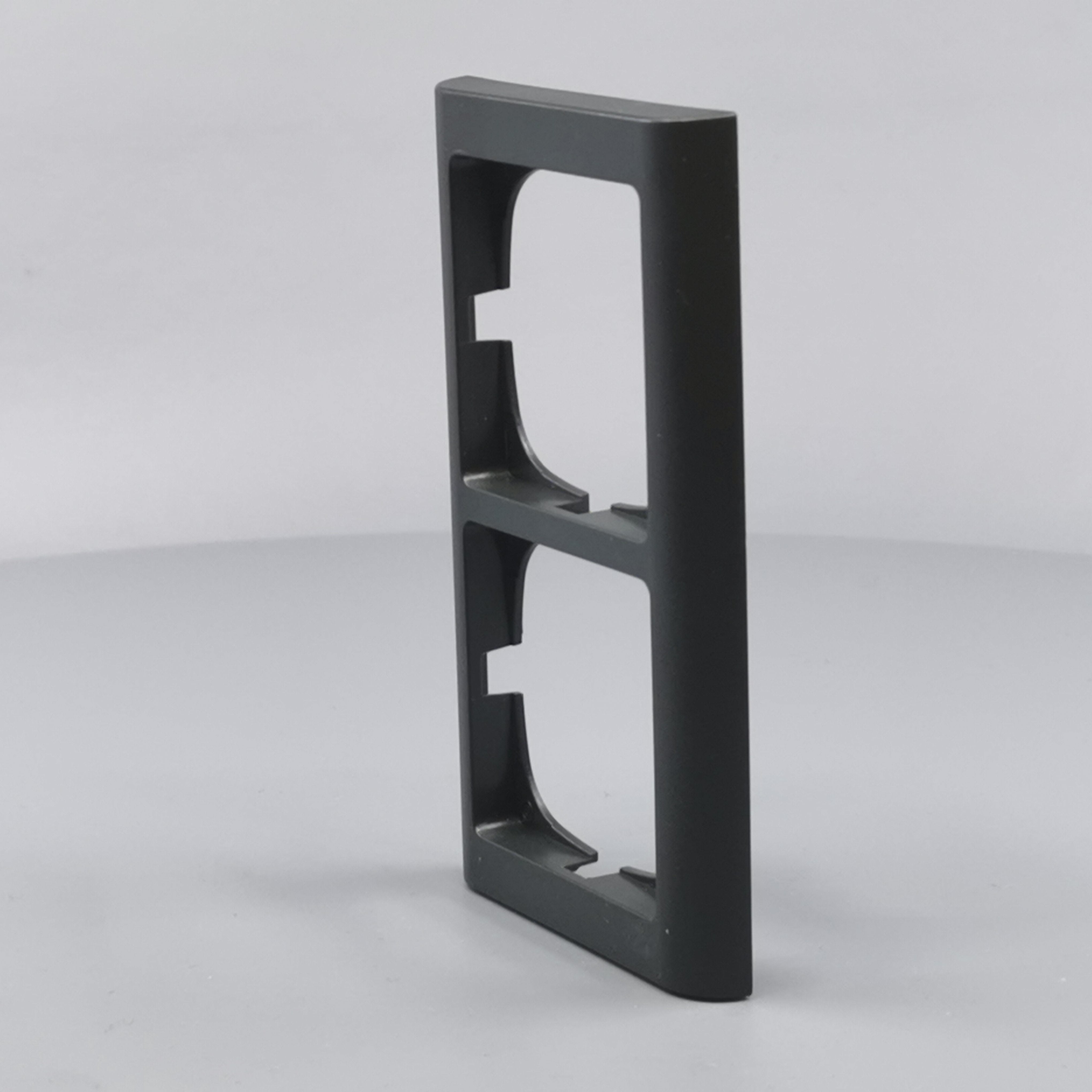 LK Fuga ramme Softline 63 2m lodret - koksgrå