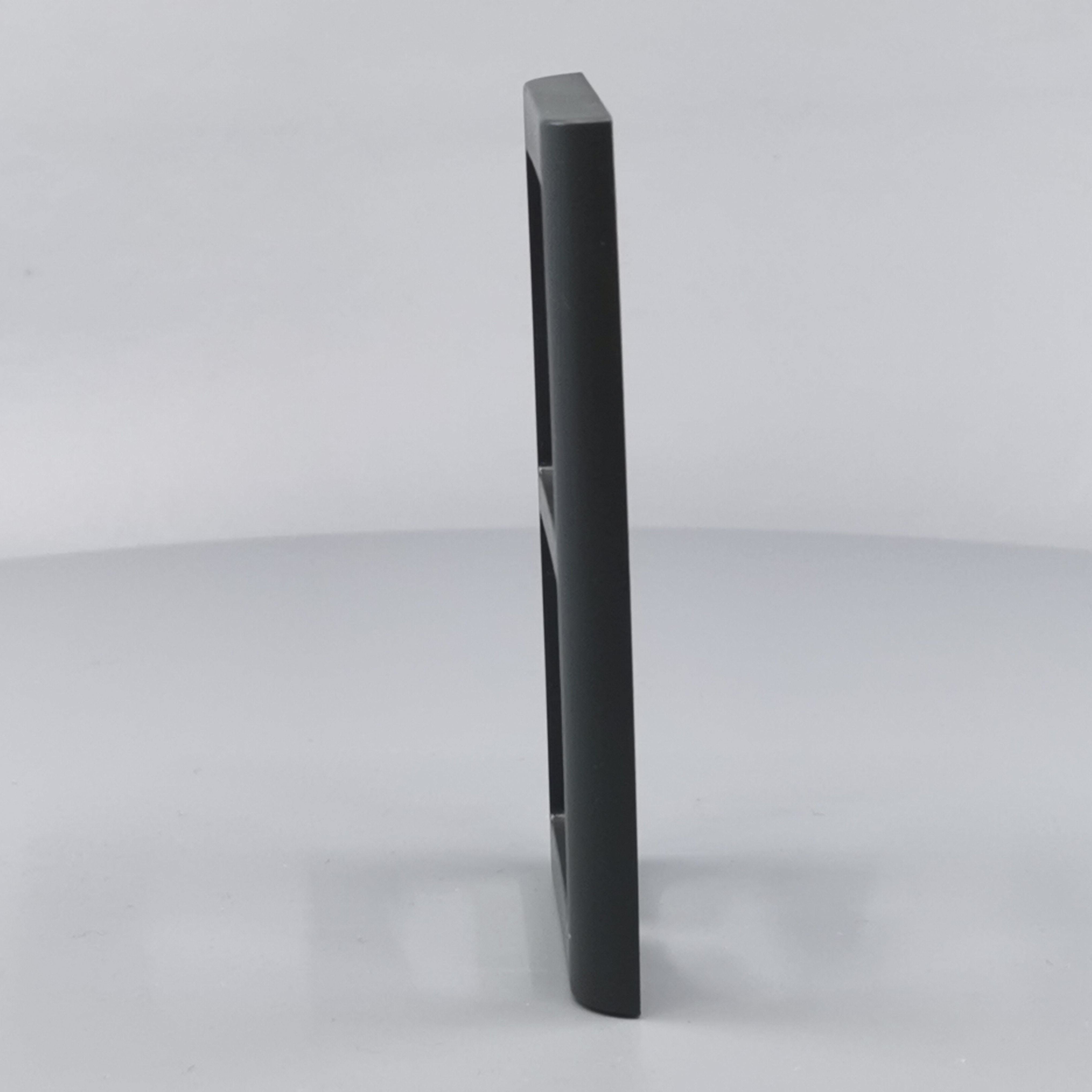 LK Fuga ramme Softline 63 2m lodret - koksgrå