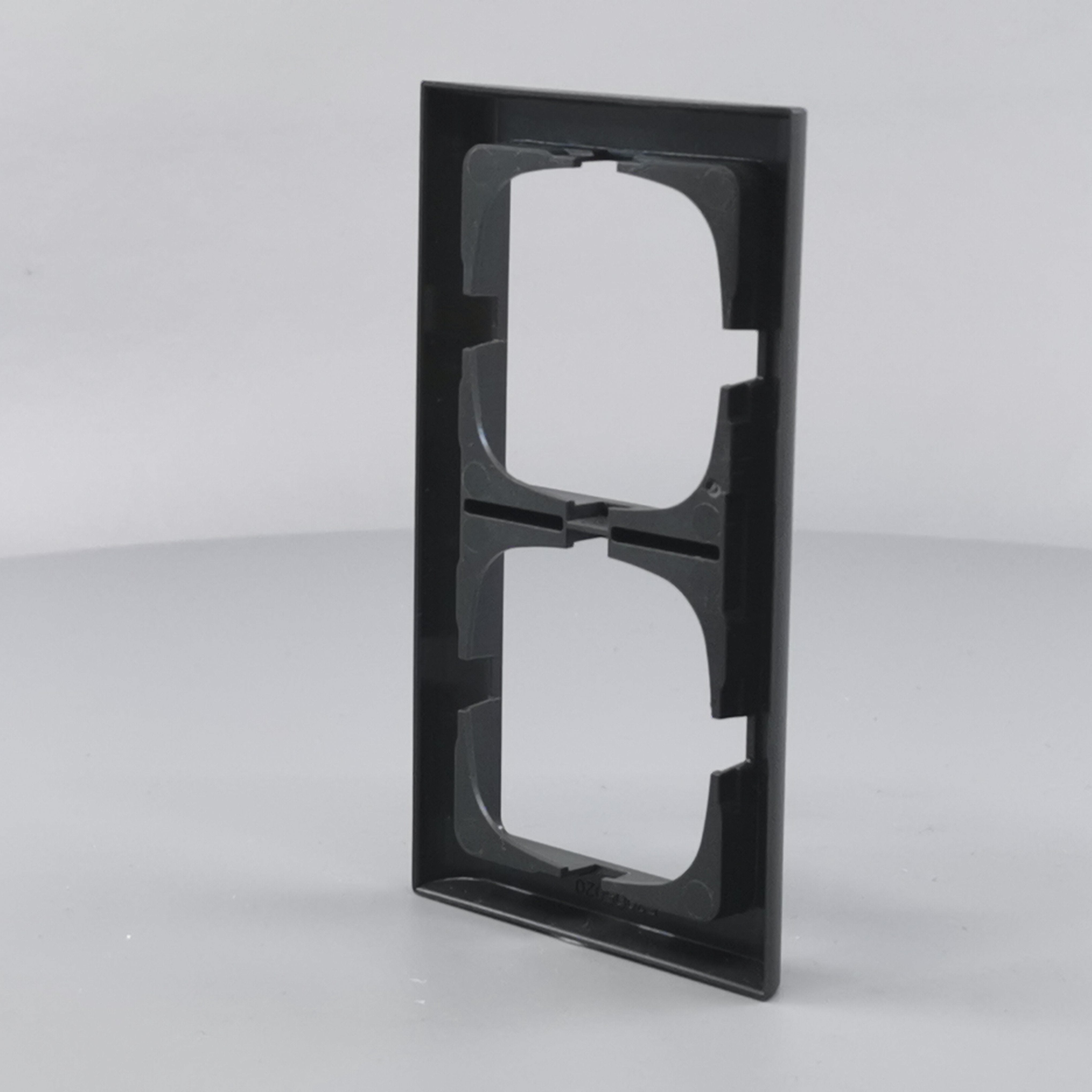 LK Fuga ramme Softline 63 2m lodret - koksgrå