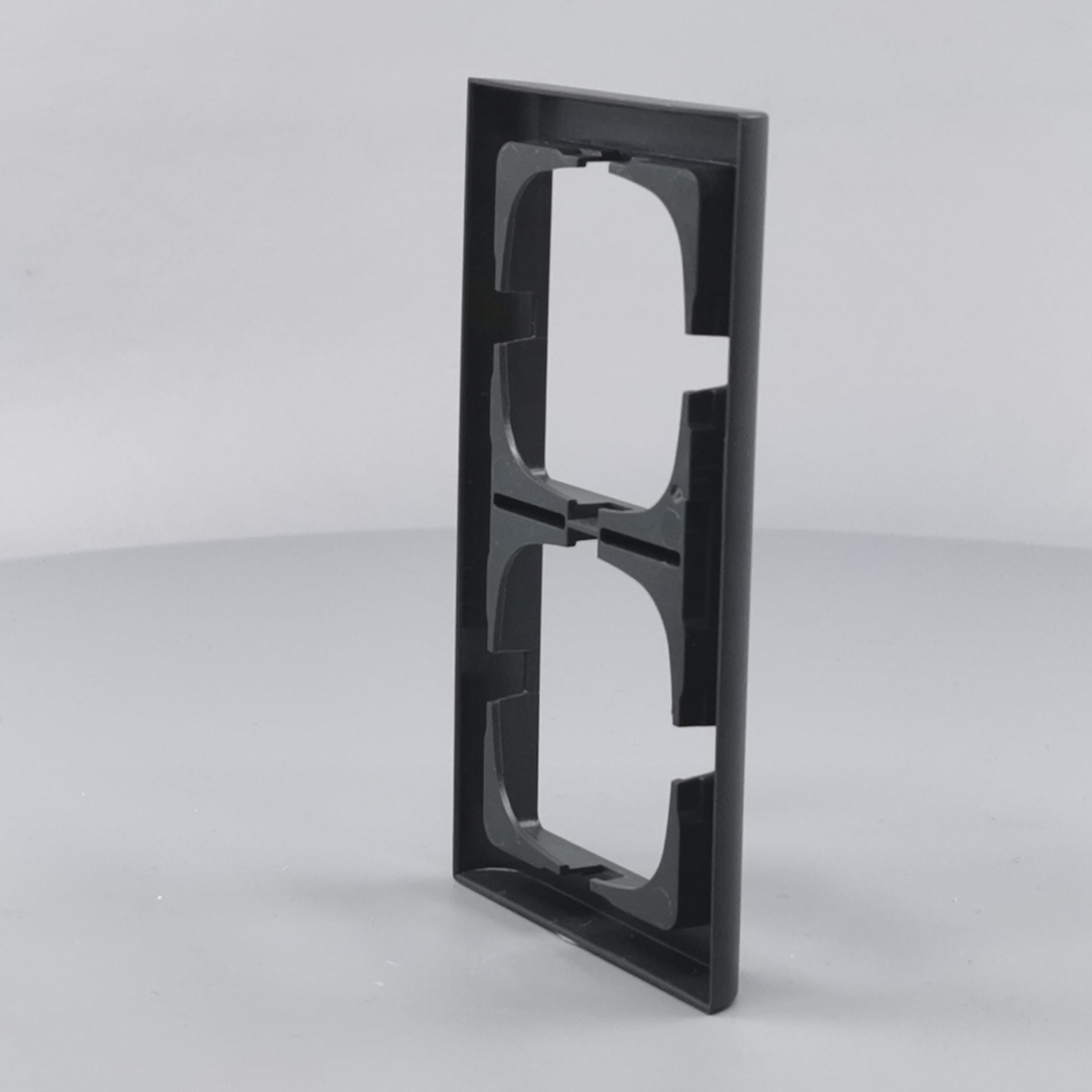 LK Fuga ramme Softline 63 2m lodret - koksgrå