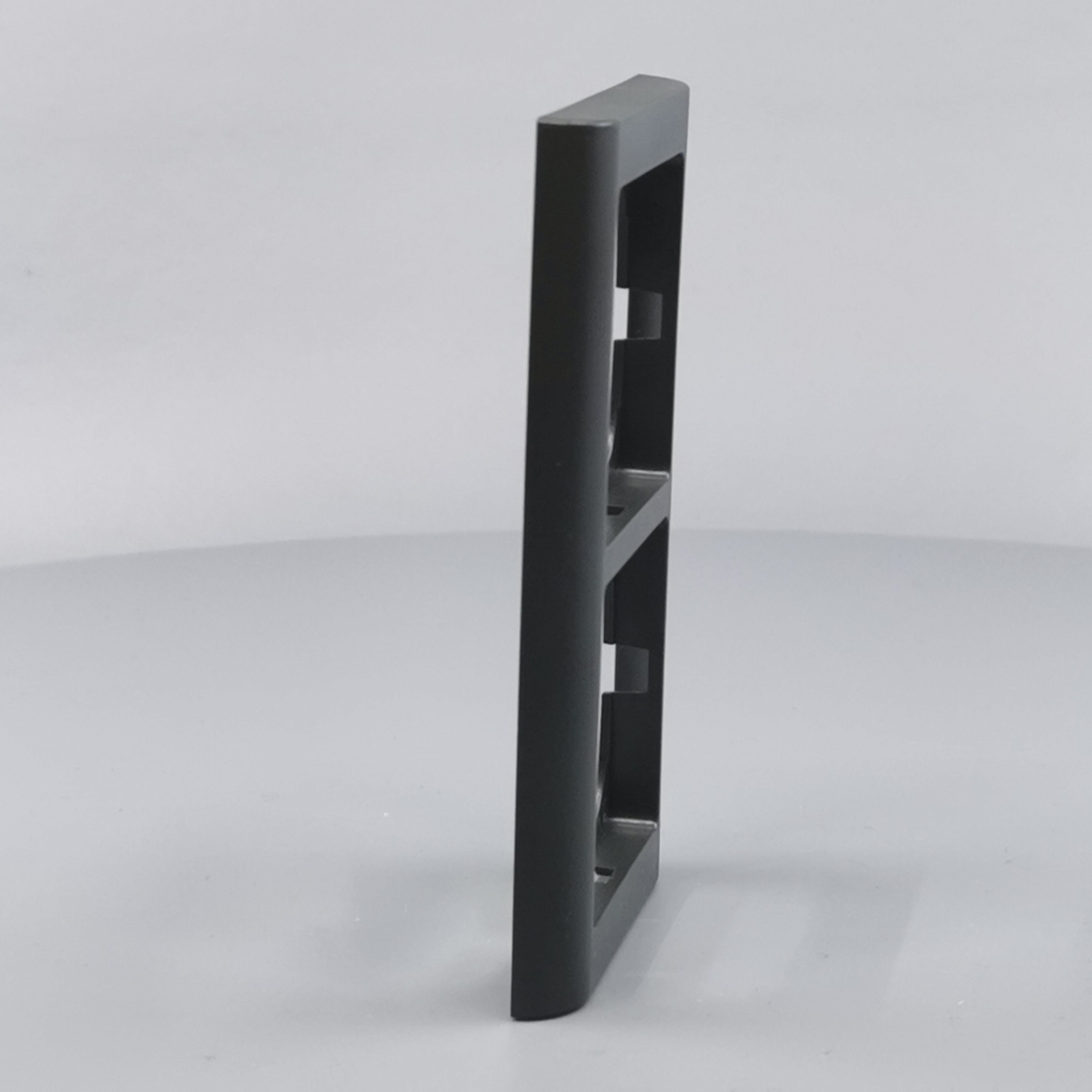 LK Fuga ramme Softline 63 2m lodret - koksgrå